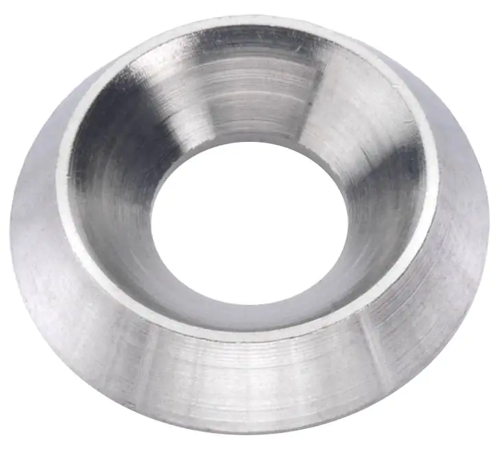 Rosetten 5 mm, 10 Stück, Edelstahl A4