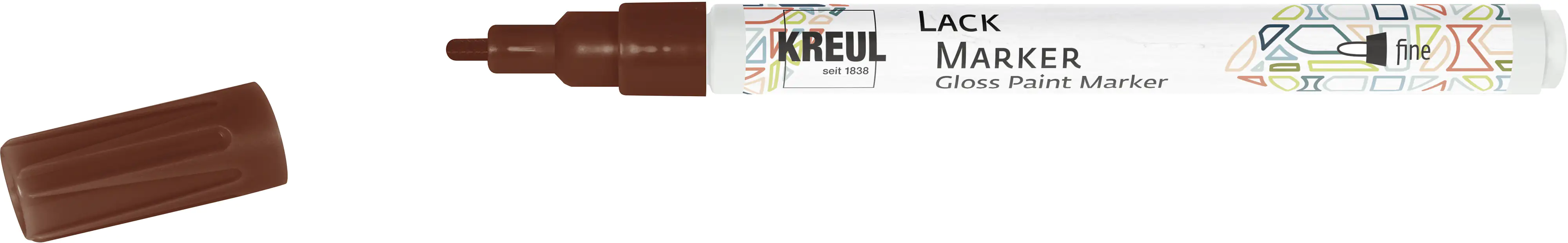 Kreul Lack Marker fine braun 1 - 2 mm