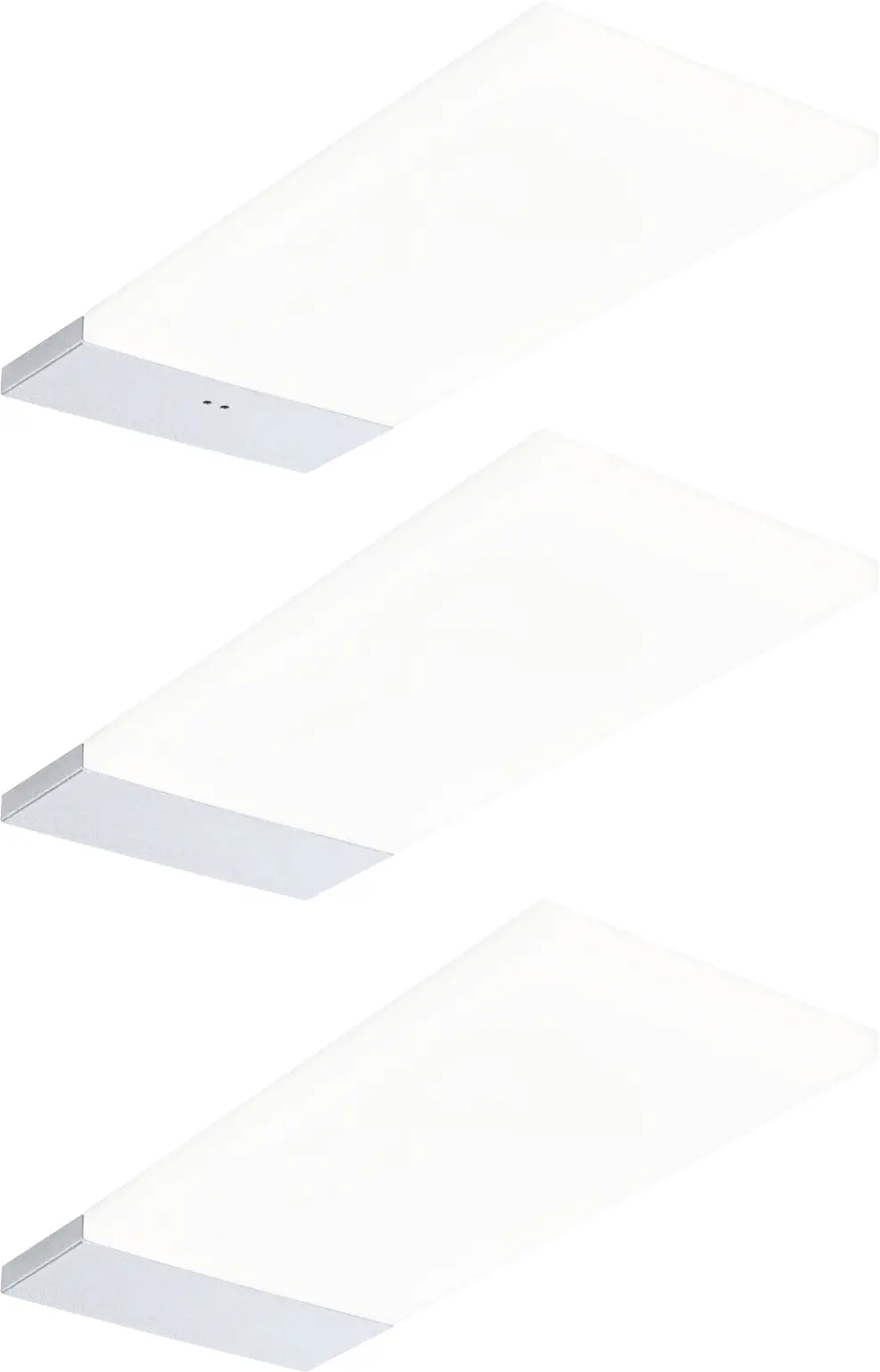 Paulmann LED Unterbauleuchte Bredo silber neutralweiß 3er Set