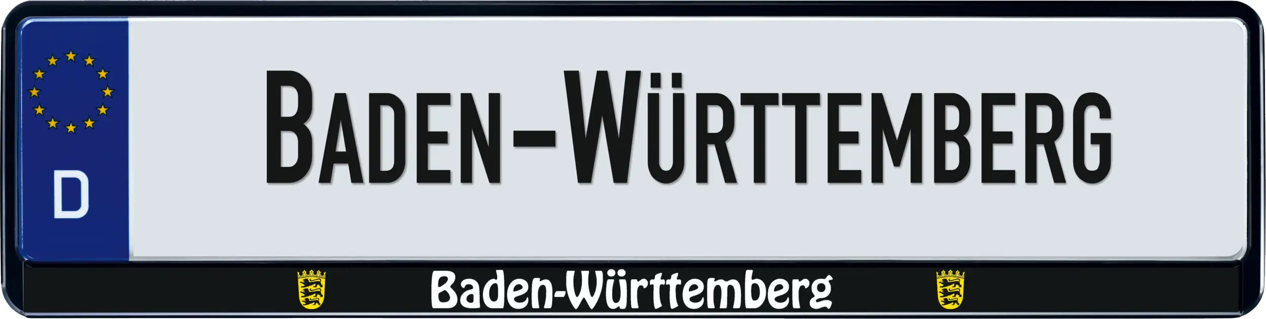 4002341290481 Hermann Schütz Design Kennzeichenrahmen Bundesland Baden-Württemberg