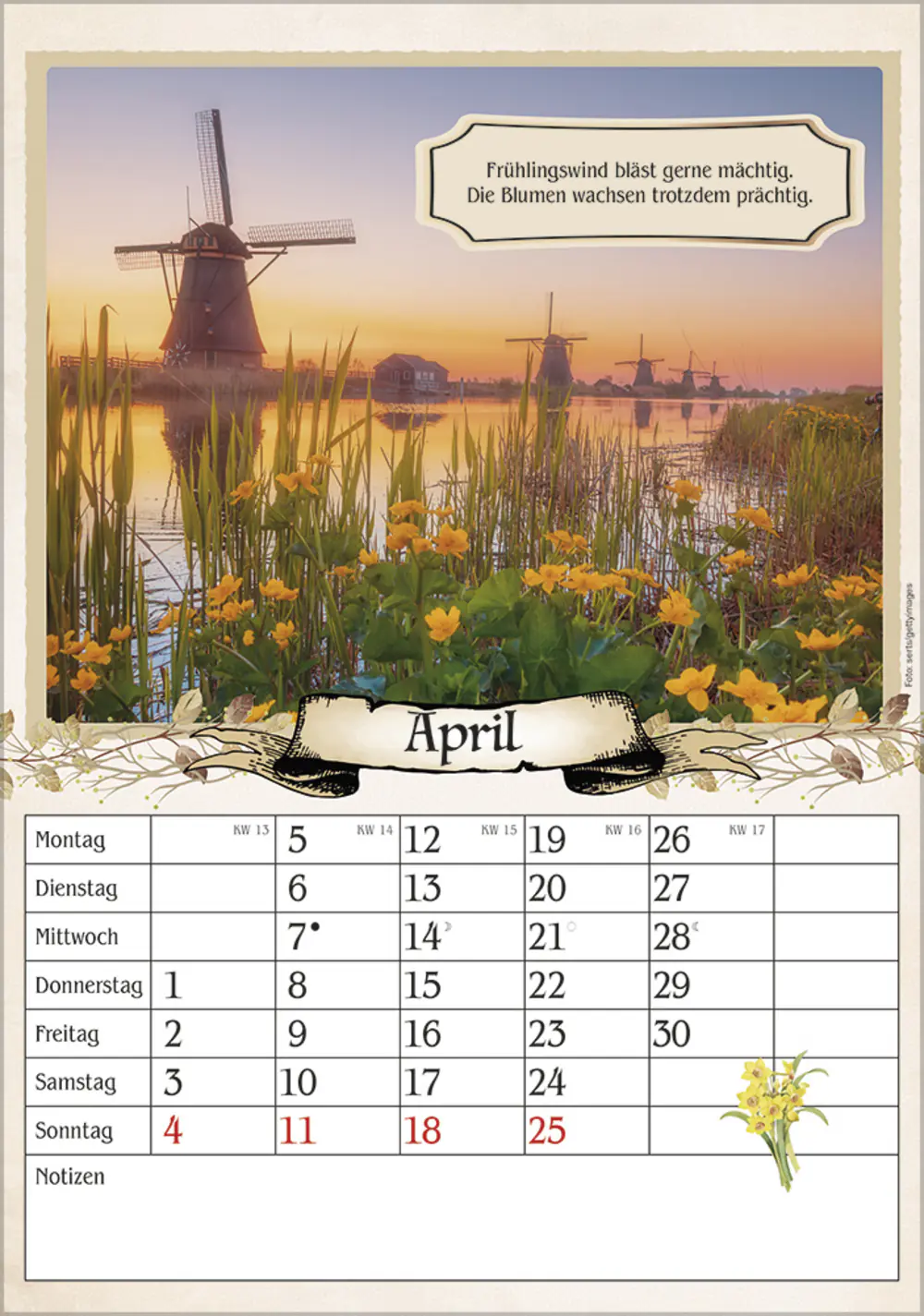 Korsch Kalender Rentner 2027 mit Witzen & Rezepten