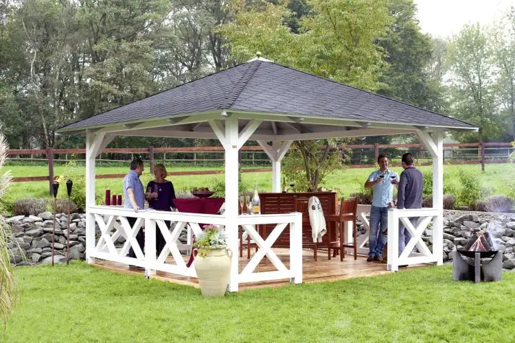 SKAN HOLZ Pavillon Cannes 3 Leimholz, natur SKAN HOLZ Pavillon Cannes 3 Leimholz, natur