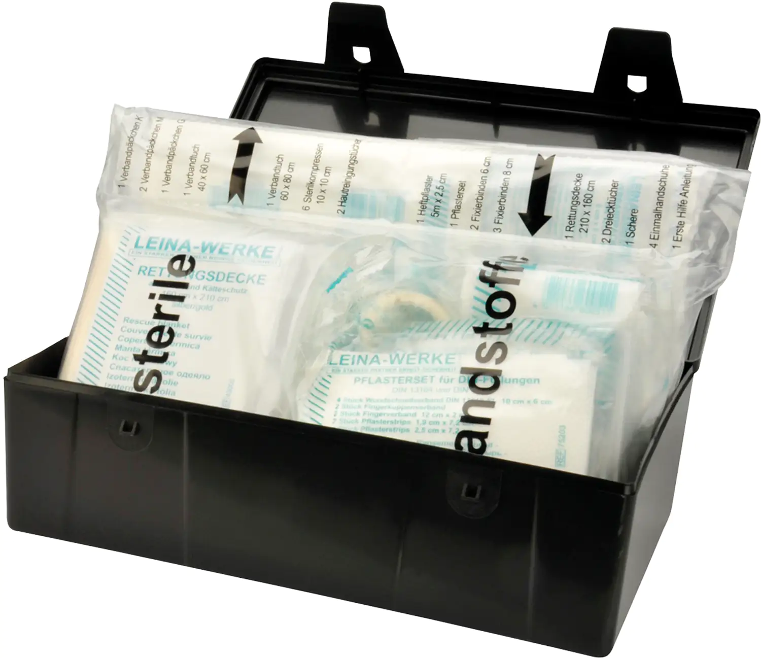 Globus Baumarkt KFZ-Verbandkasten DIN 13164-2022