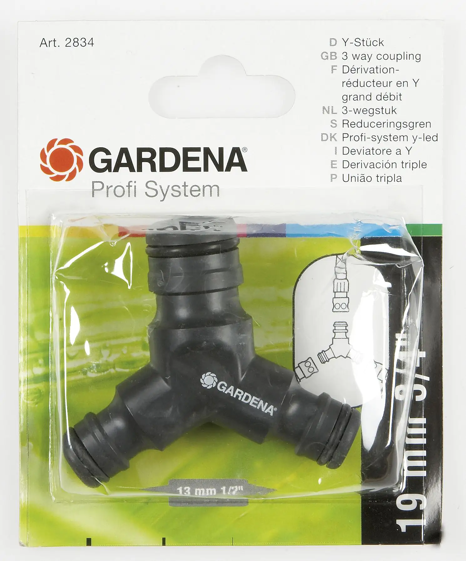 Gardena Y-Stück 19 mm (3/4")