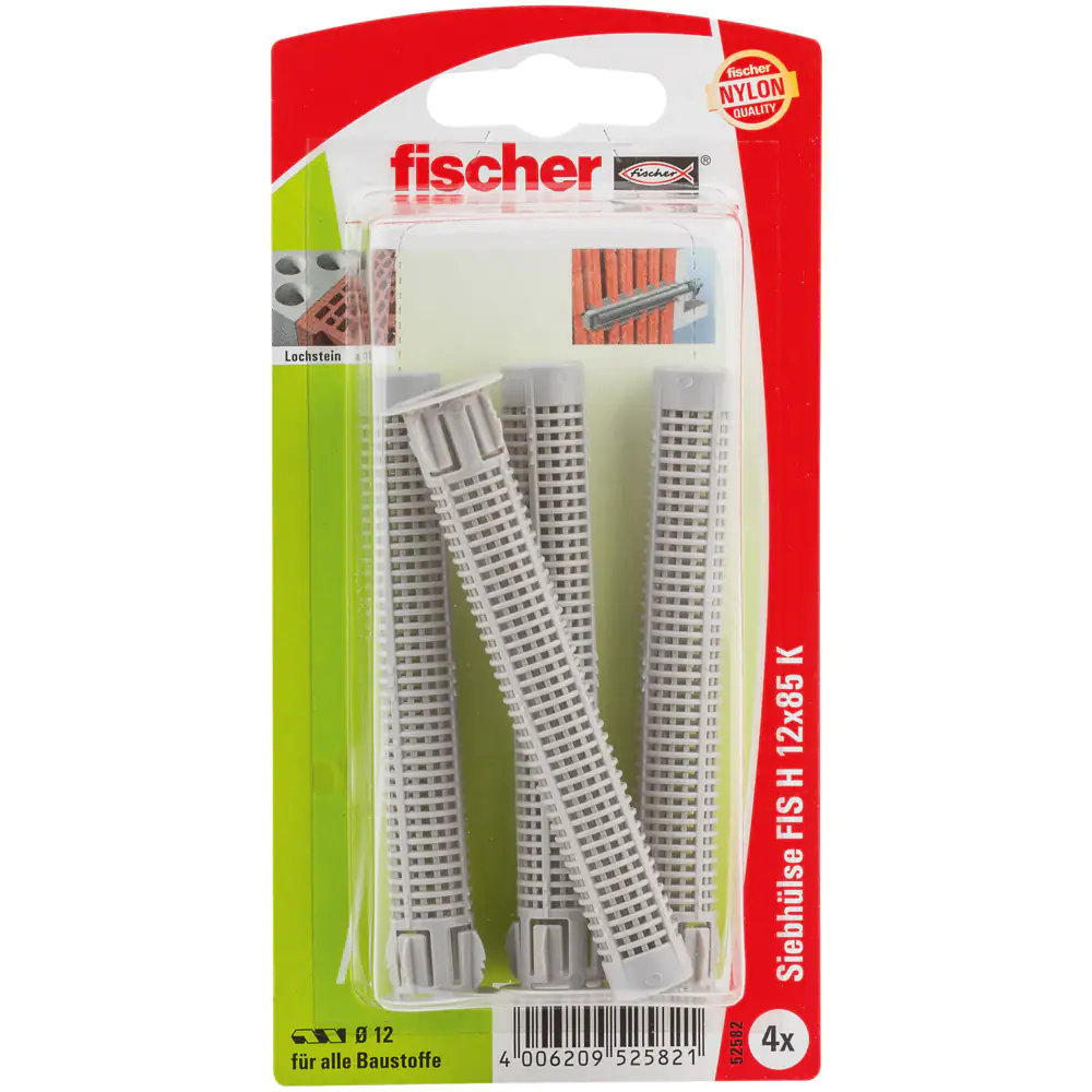 Fischer Ankerhülse FIS 16.0 x 85 mm - 4 Stück Fischer Ankerhülse FIS 16.0 x 85 mm - 4 Stück