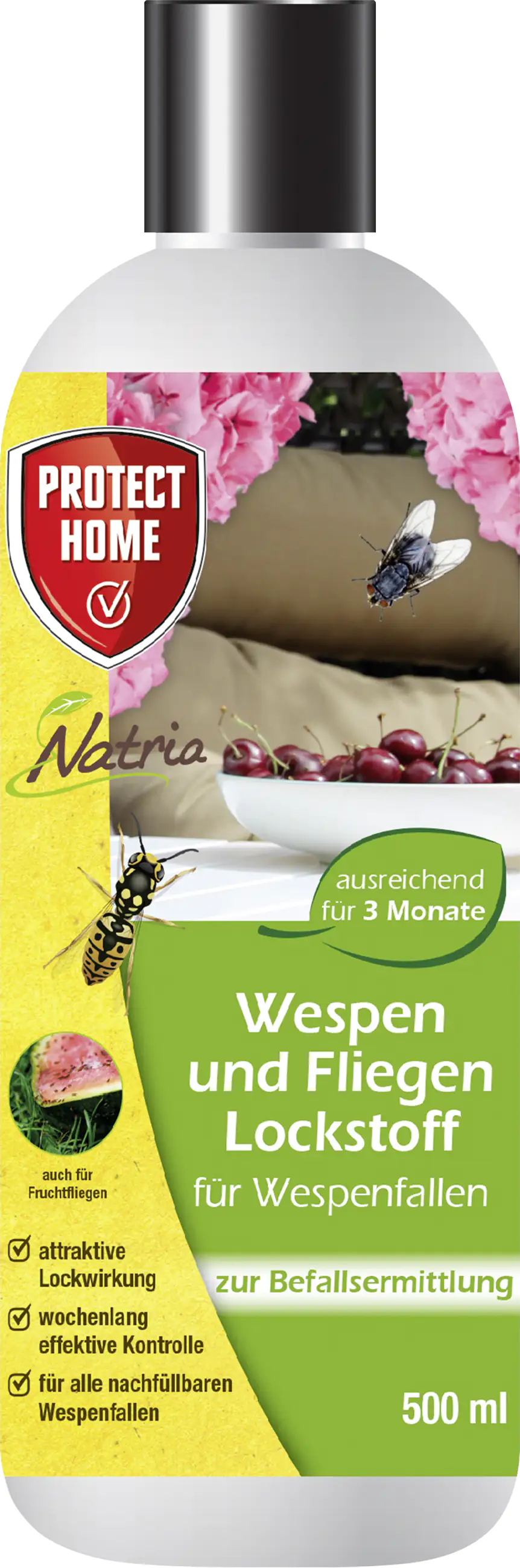 Protect Home Natria Wespen und Fliegen Lockstoff 500 ml Protect Home Natria Wespen und Fliegen Lockstoff 500 ml