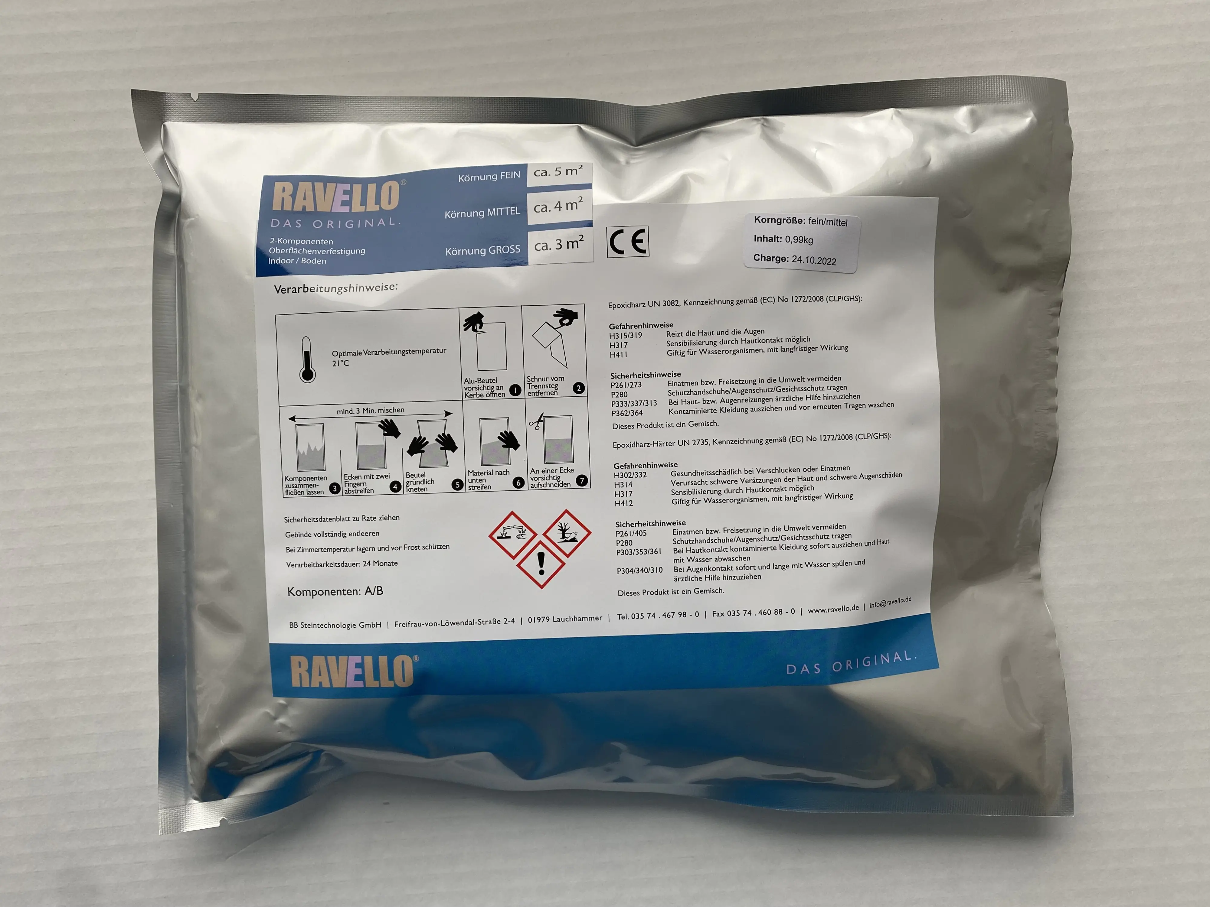 RAVELLO Auffrischung/Verfestigung Indoor 1,0 kg