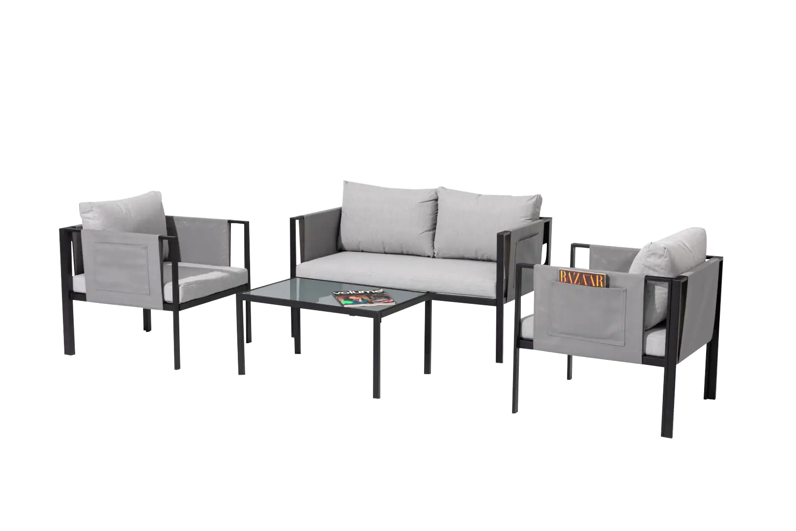 TrendLine Gartenmöbel-Set Amalfi 4-teilig