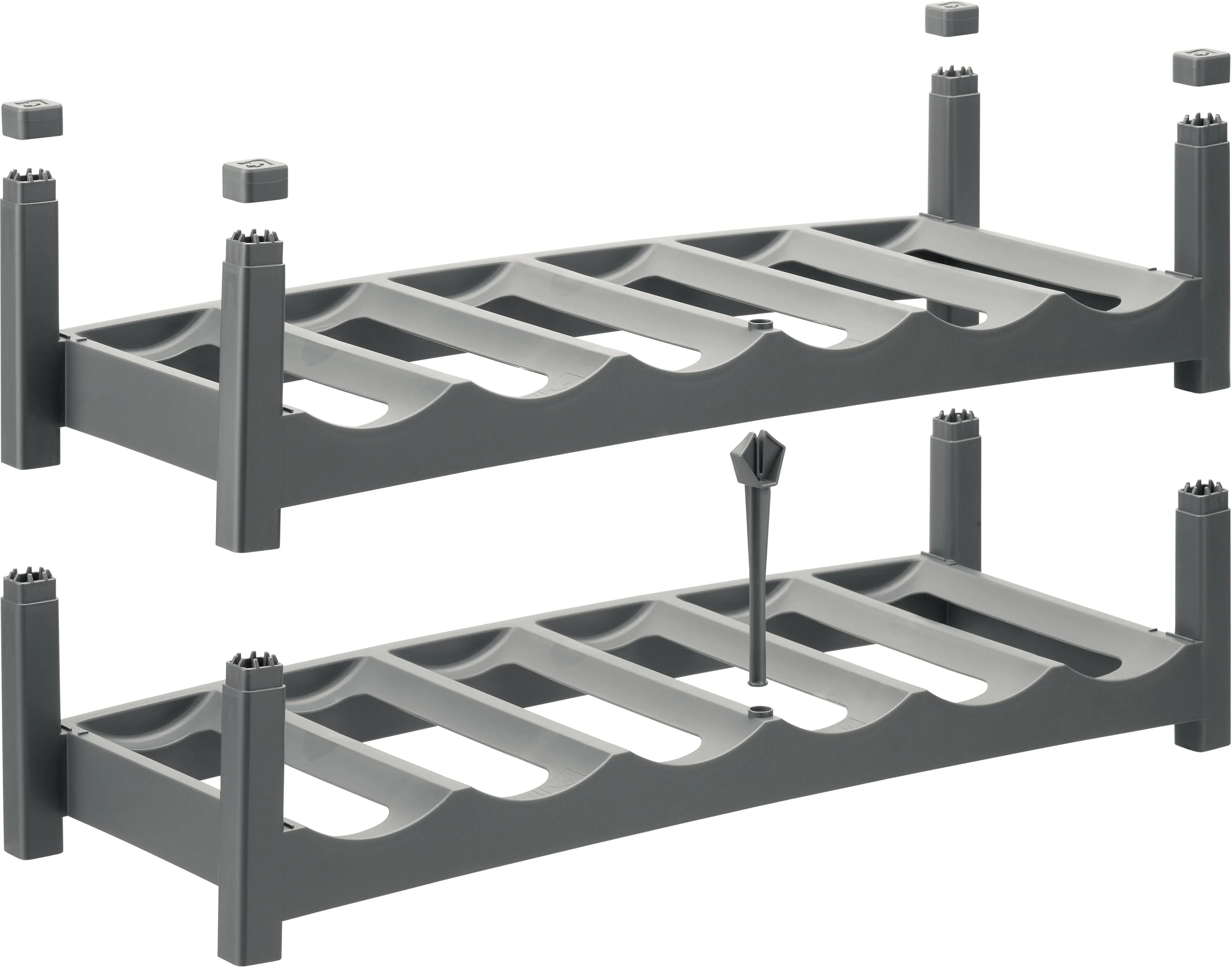 Rotho Flaschenregal Vario 60 x 22 x 14 cm Rotho Flaschenregal Vario 60 x 22 x 14 cm