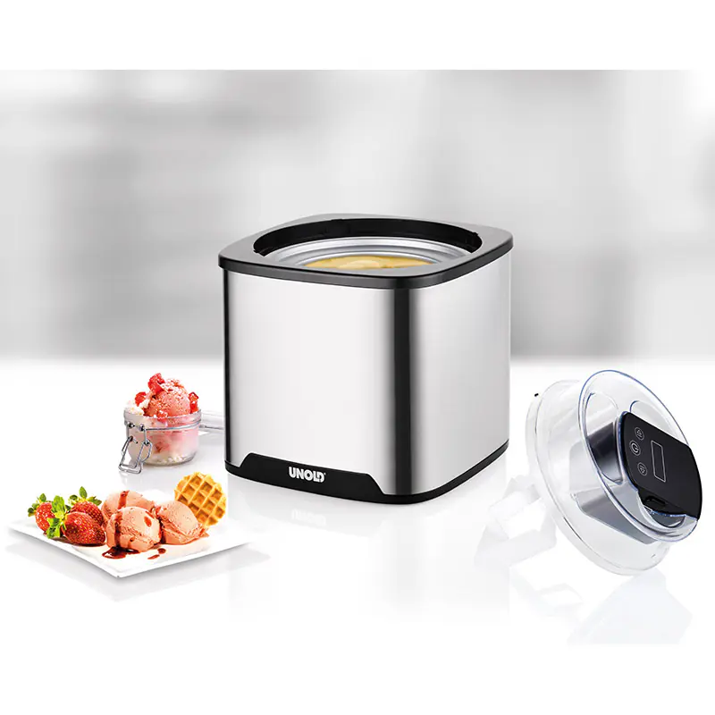 Unold Eismaschine Gelato 48855 1,5 L Edelstahl