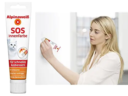 Alpinaweiß SOS Innenfarbe 100 ml weiß matt