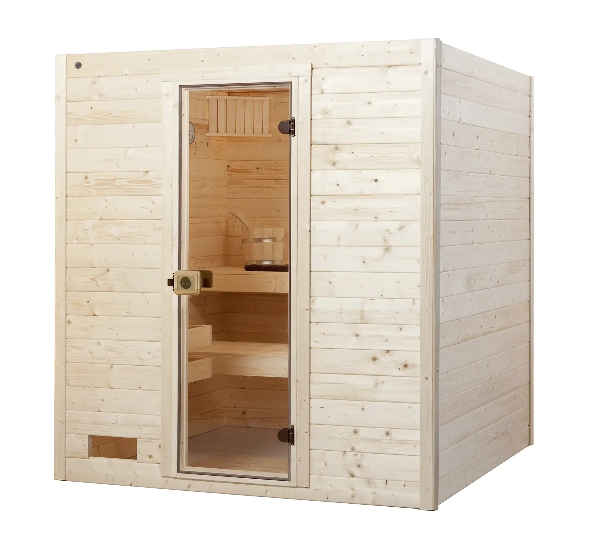 Weka Massivholz-Sauna Valida Gr. 2 Sparset 4,5 kW BioS
