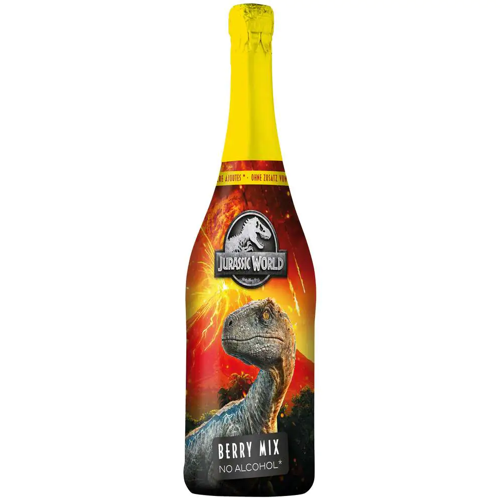 Kipa Sekt Beerenmix Jurassic World alkoholfrei 0,75 l