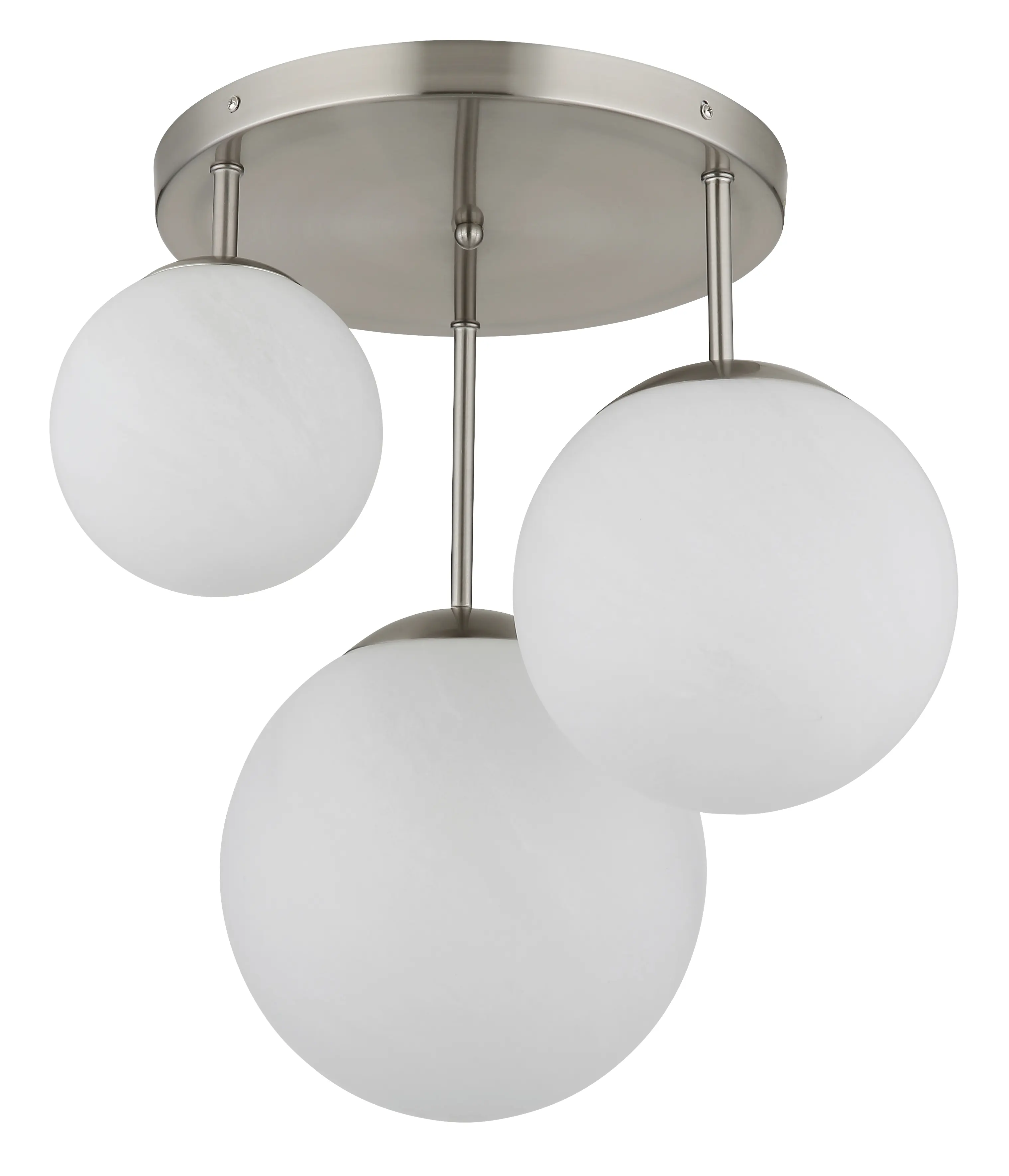 Globo Deckenleuchte Kop Ø 45 x 44 cm nickel matt