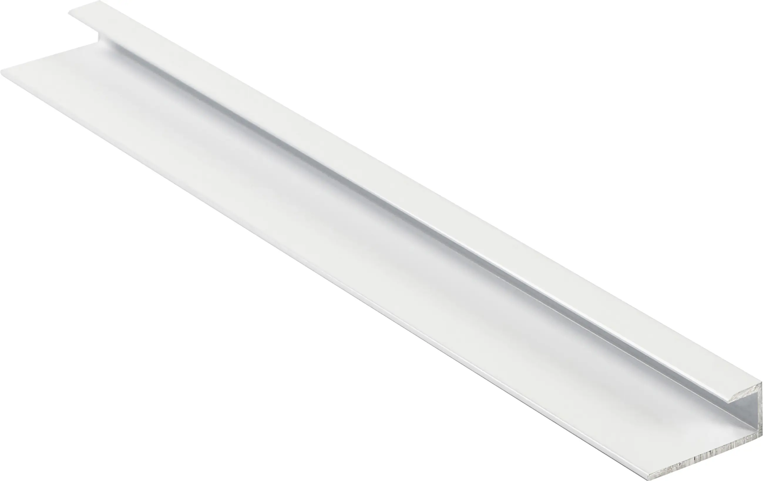 Grosfillex Einfass-Profil 2,6 m 6 x 5,5 mm Aluminium weiß 