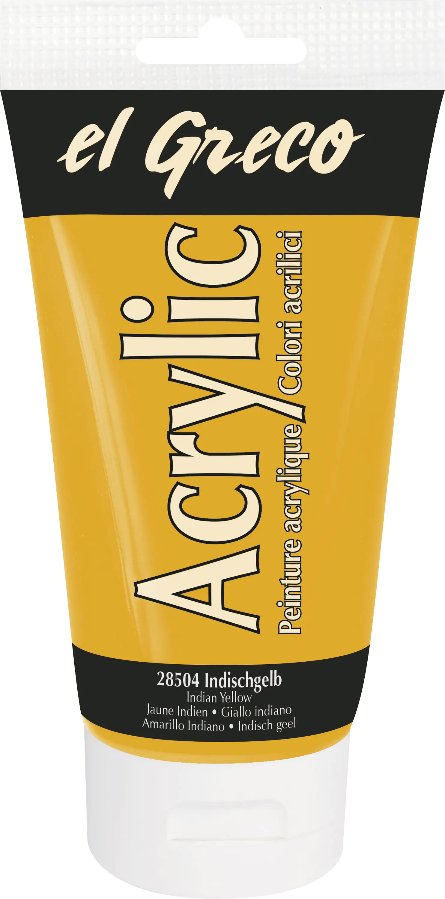 Kreul el Greco Acrylic Tube indischgelb 150 ml