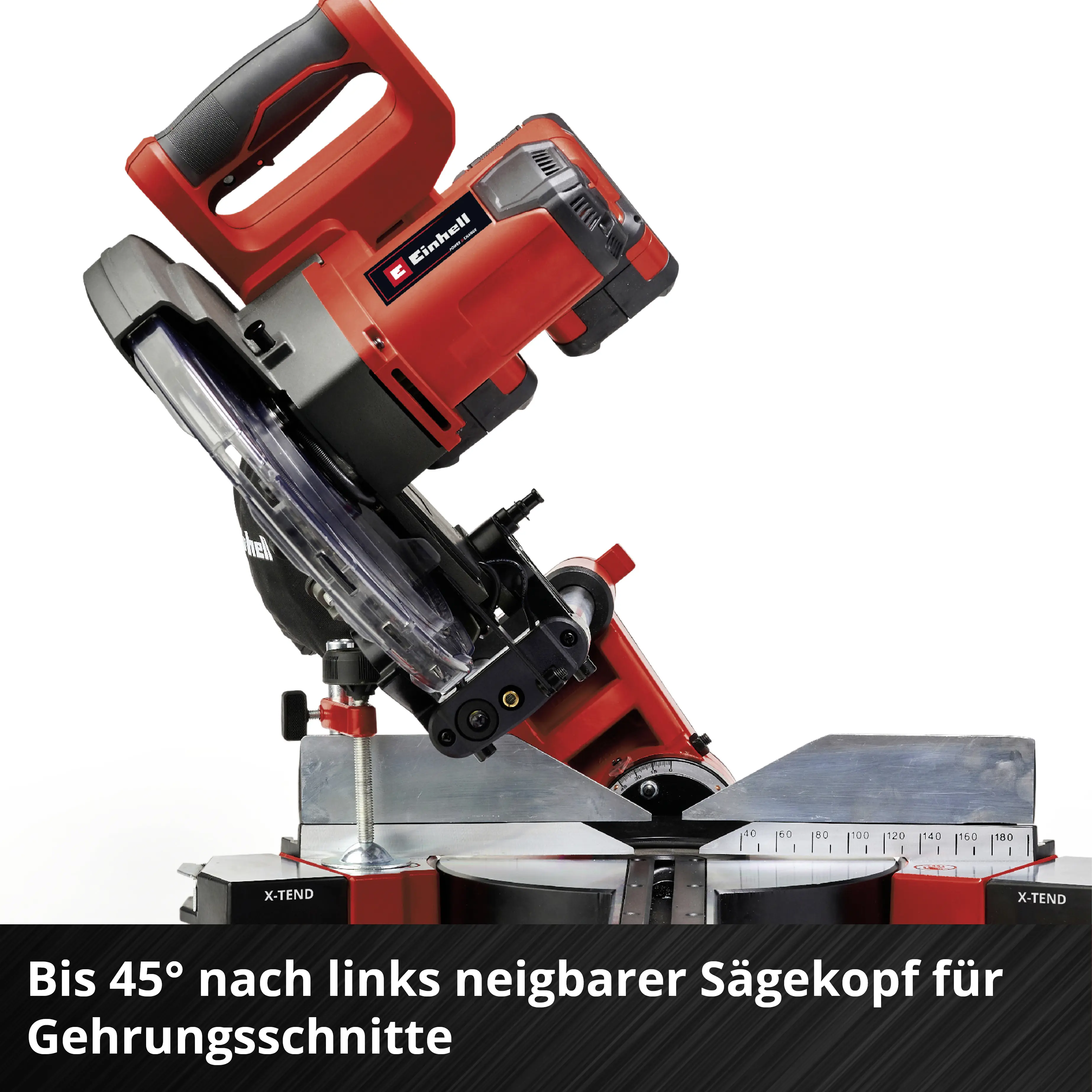 Einhell Expert Akku-Zug-Kapp-Gehrungssäge TE-SM 36/10 L Li Solo 36 V