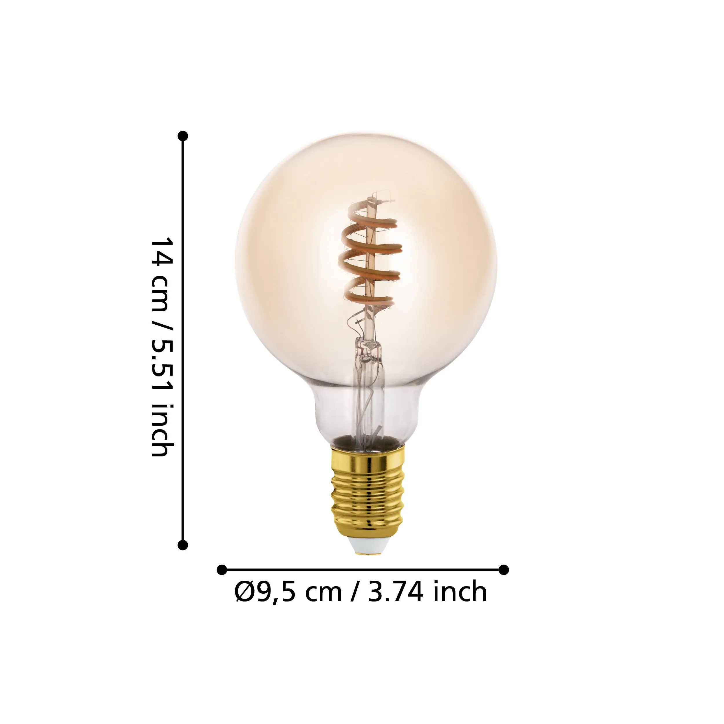 Eglo Connect LED Leuchtmittel-Z G95 Globeform E27 5,5 W Smart connect Z Eglo Connect LED Leuchtmittel-Z G95 Globeform E27 5,5 W Smart connect Z