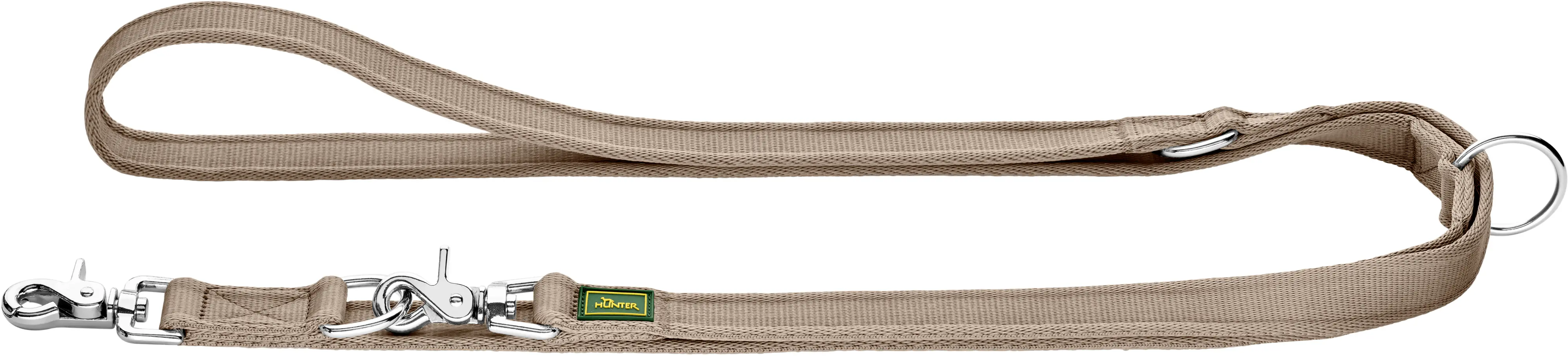 Hunter Führleine verstellbar Inari beige 200 cm
