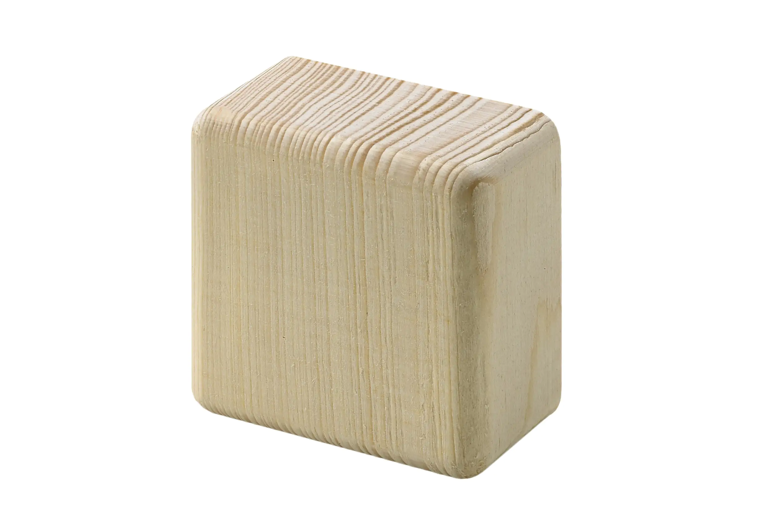 Hettich Möbelknopf Kiefer roh 50,0 x 50,0 mm - 1 Stück