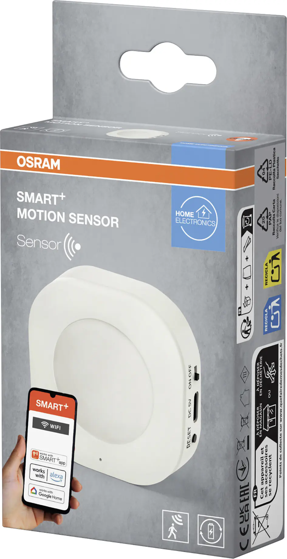 Osram Bewegungsmelder Smart+ Sensor WiFi weiß