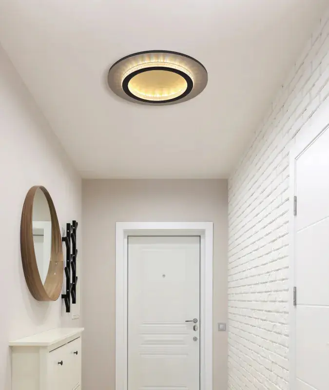 Globo Deckenleuchte Jayden Ø 35 x 5,5 cm gold CCT