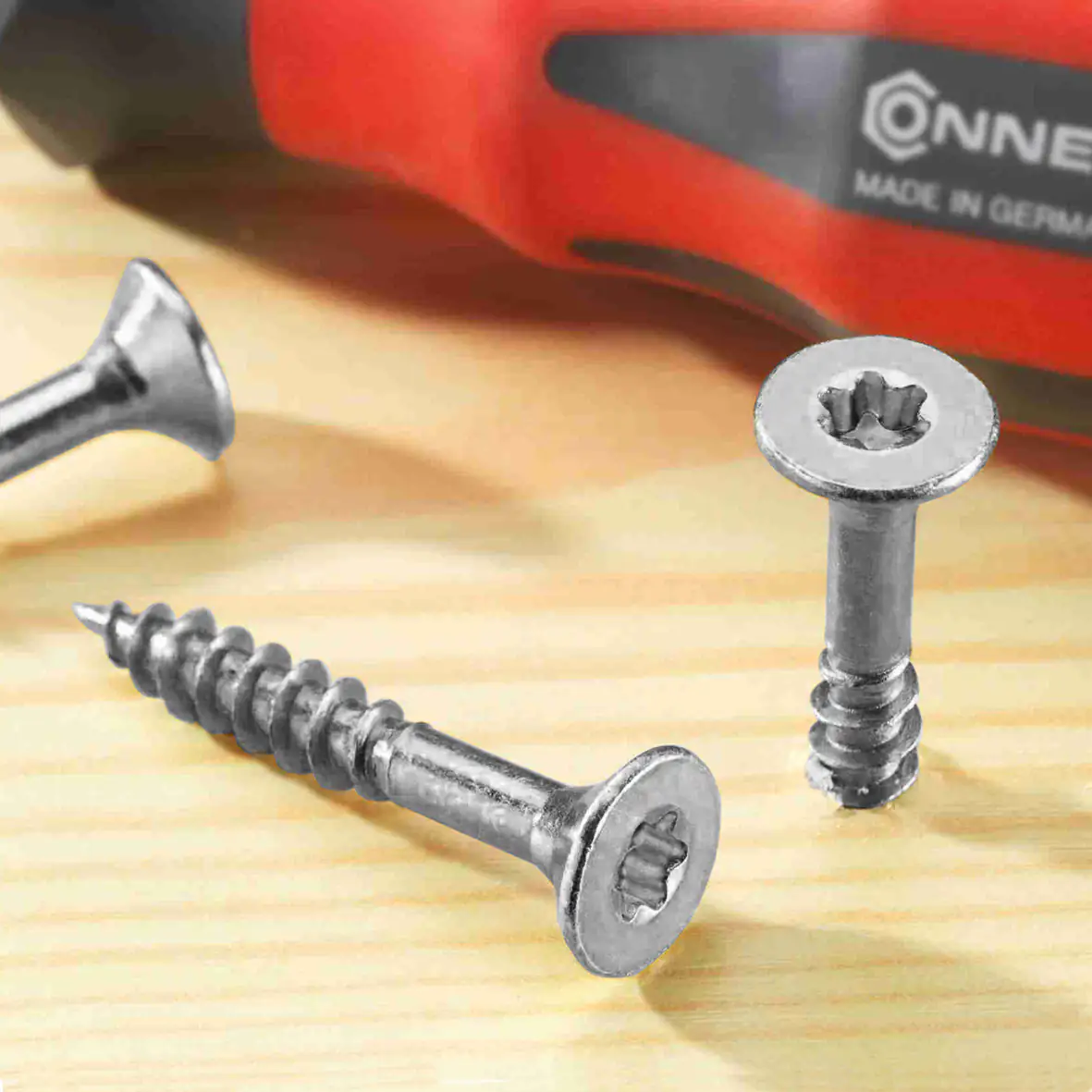 Connex Universalschrauben 4.0 x 35 mm TX 20 Senkkopf - 400 Stk. Connex Universalschrauben 4.0 x 35 mm TX 20 Senkkopf - 400 Stk.