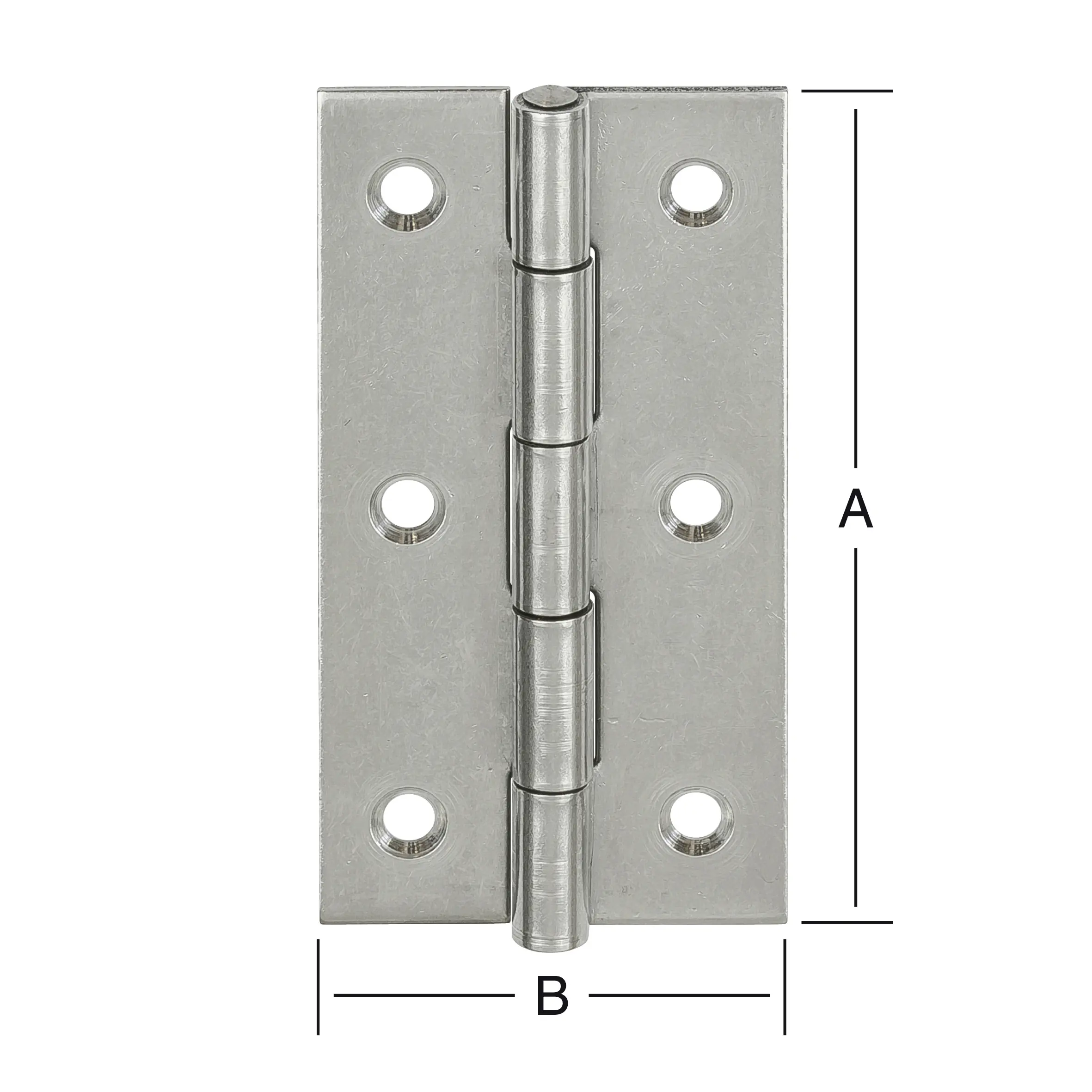 Vormann Schmale Scharniere 50 x 31 mm