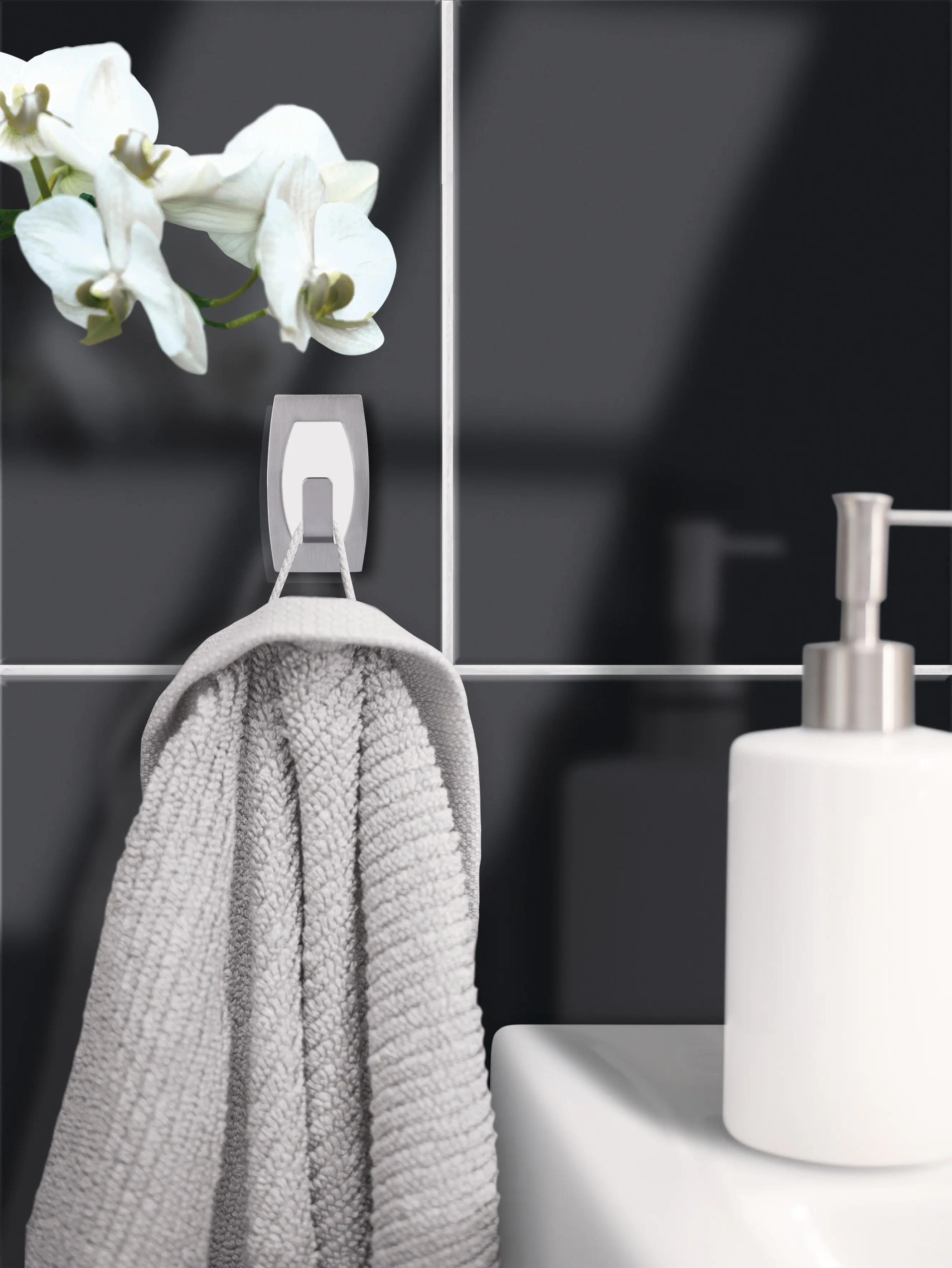 tesa Haken Powerstrip Small chrom