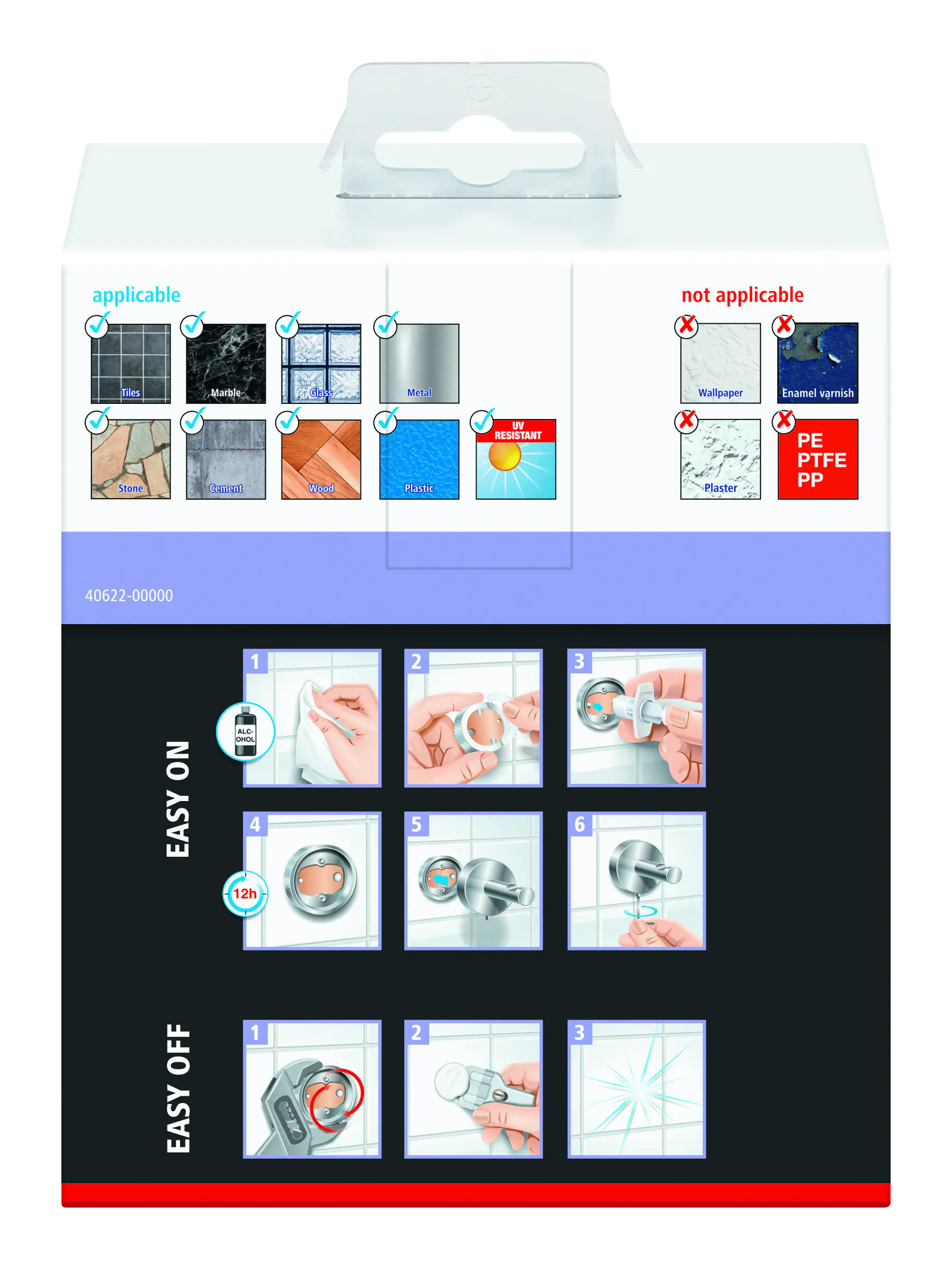 tesa Toilettenpapierhalter Moon mit Deckel schwarz tesa Toilettenpapierhalter Moon mit Deckel schwarz