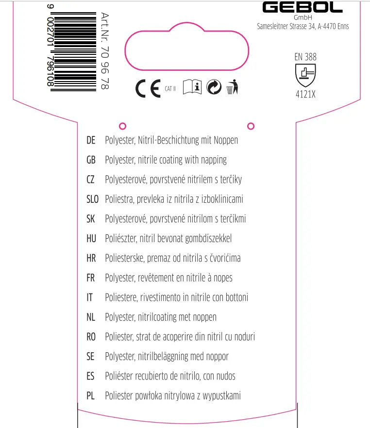 Gebol Handschuh Multi Flex Eco  