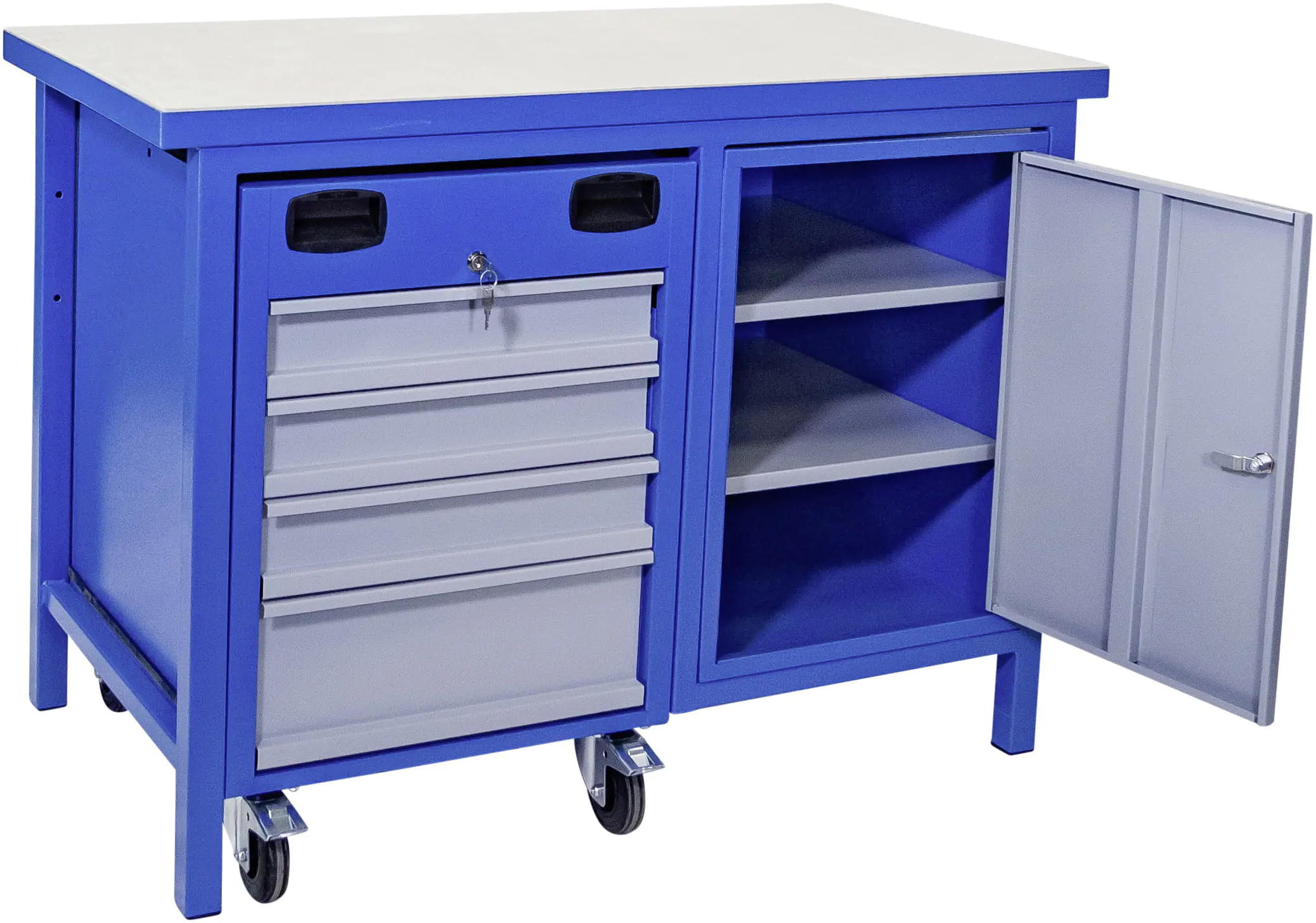 Güde Werkbank 1200 SLT MULTI mit Holzplatte unbestückt Güde Werkbank 1200 SLT MULTI mit Holzplatte unbestückt