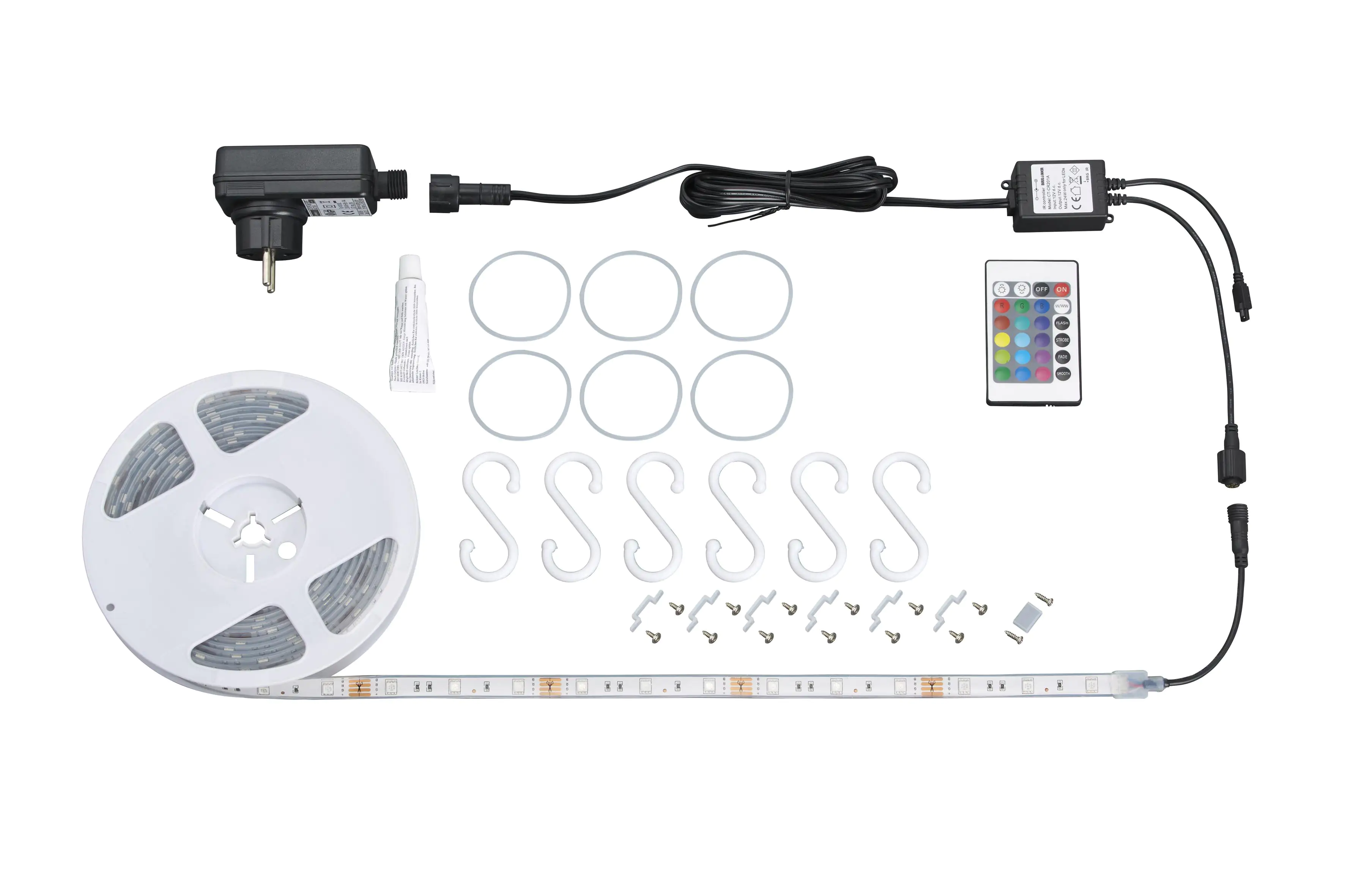 Di-Ka LED-Stripe RGB Outdoor 3 m 90 x RGB mit Farbwechselfunktion Di-Ka LED-Stripe RGB Outdoor 3 m 90 x RGB mit Farbwechselfunktion