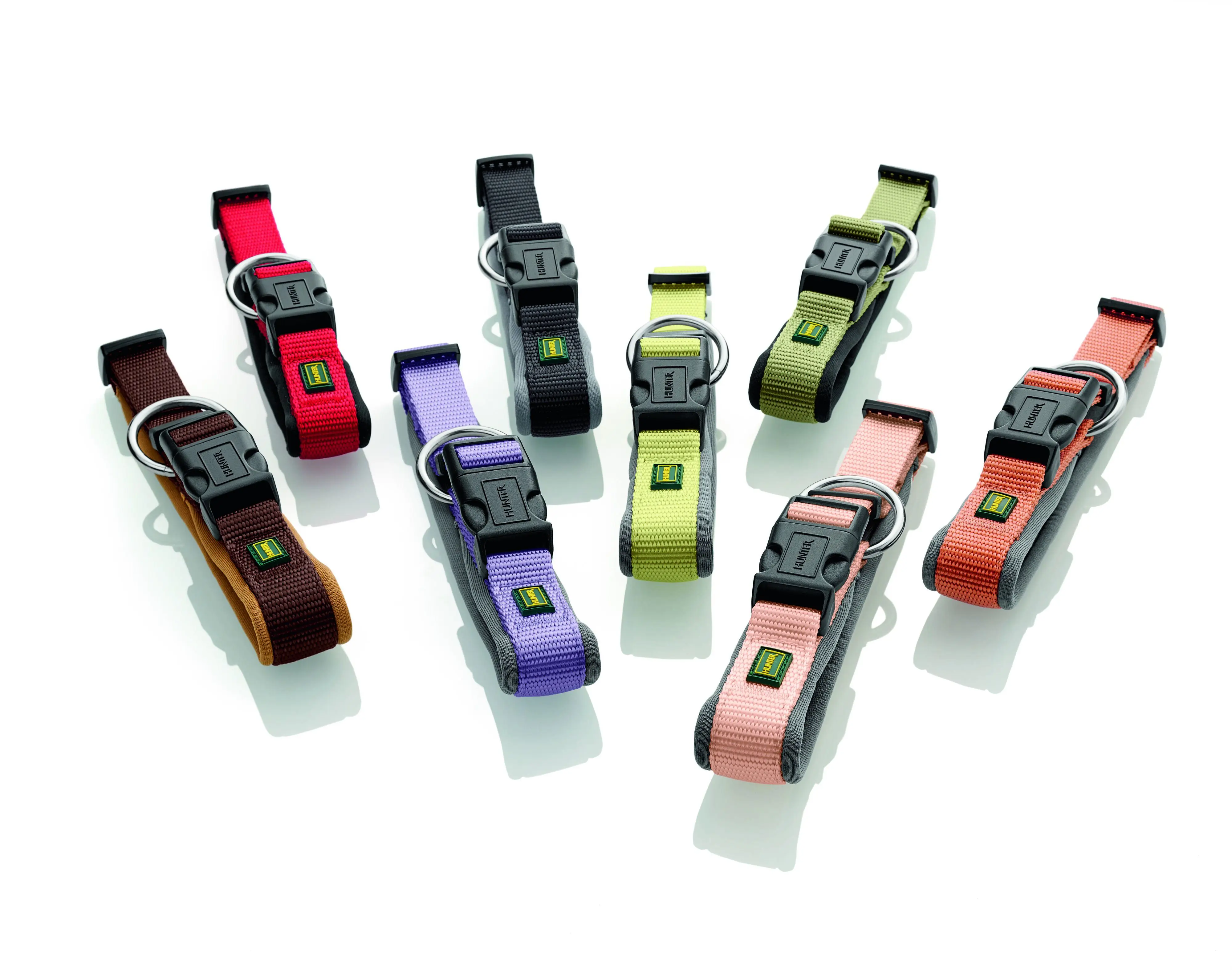 Hunter Hundehalsband Neopren Vario Plus M schwarz/grau