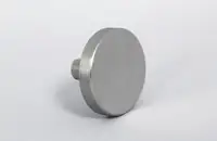 Dieda Endkappen V2A flach mit Stift  Ø 40 mm