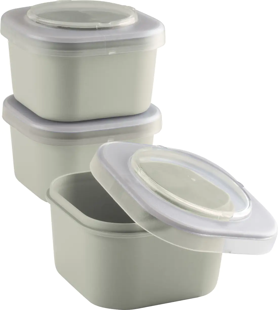 Sunware Food to Go Lunchbox Sigma Home 3er-Set grün