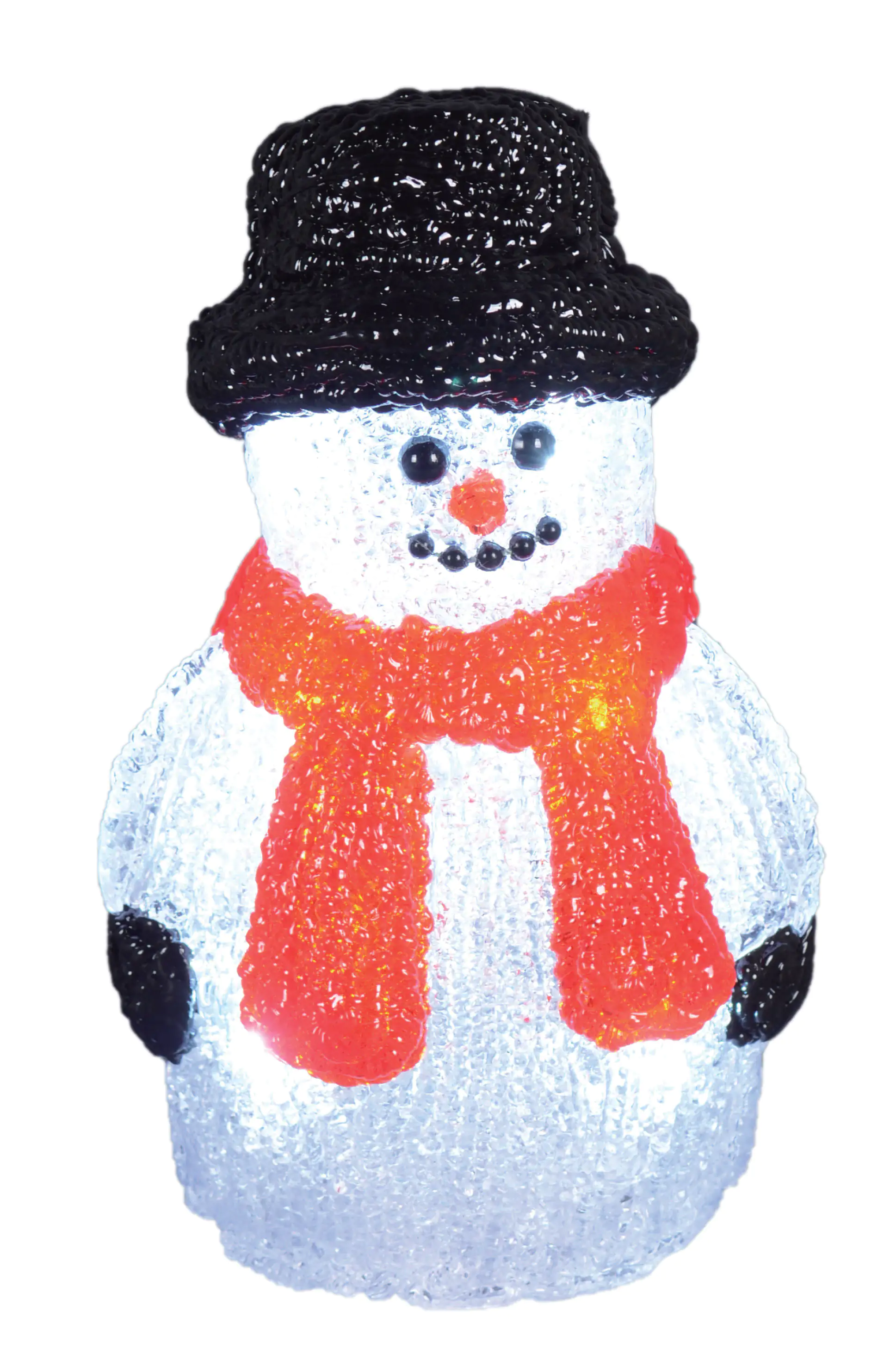 4333692377980 TrendLine LED Acrylfigur Schneemann 17 x 11 cm kaltweiß mit Timer