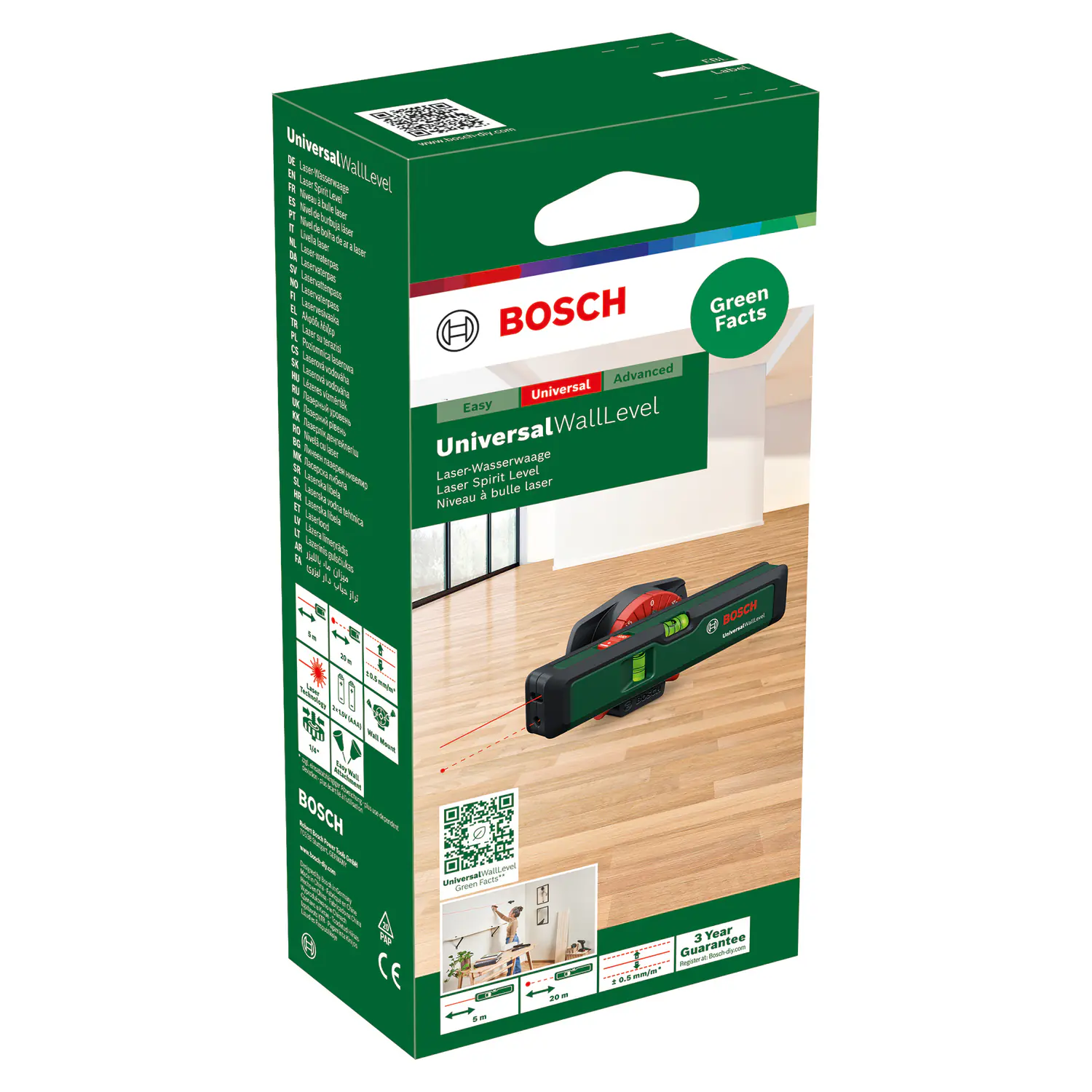 Bosch Laser-Wasserwaage UniversalWallLevel