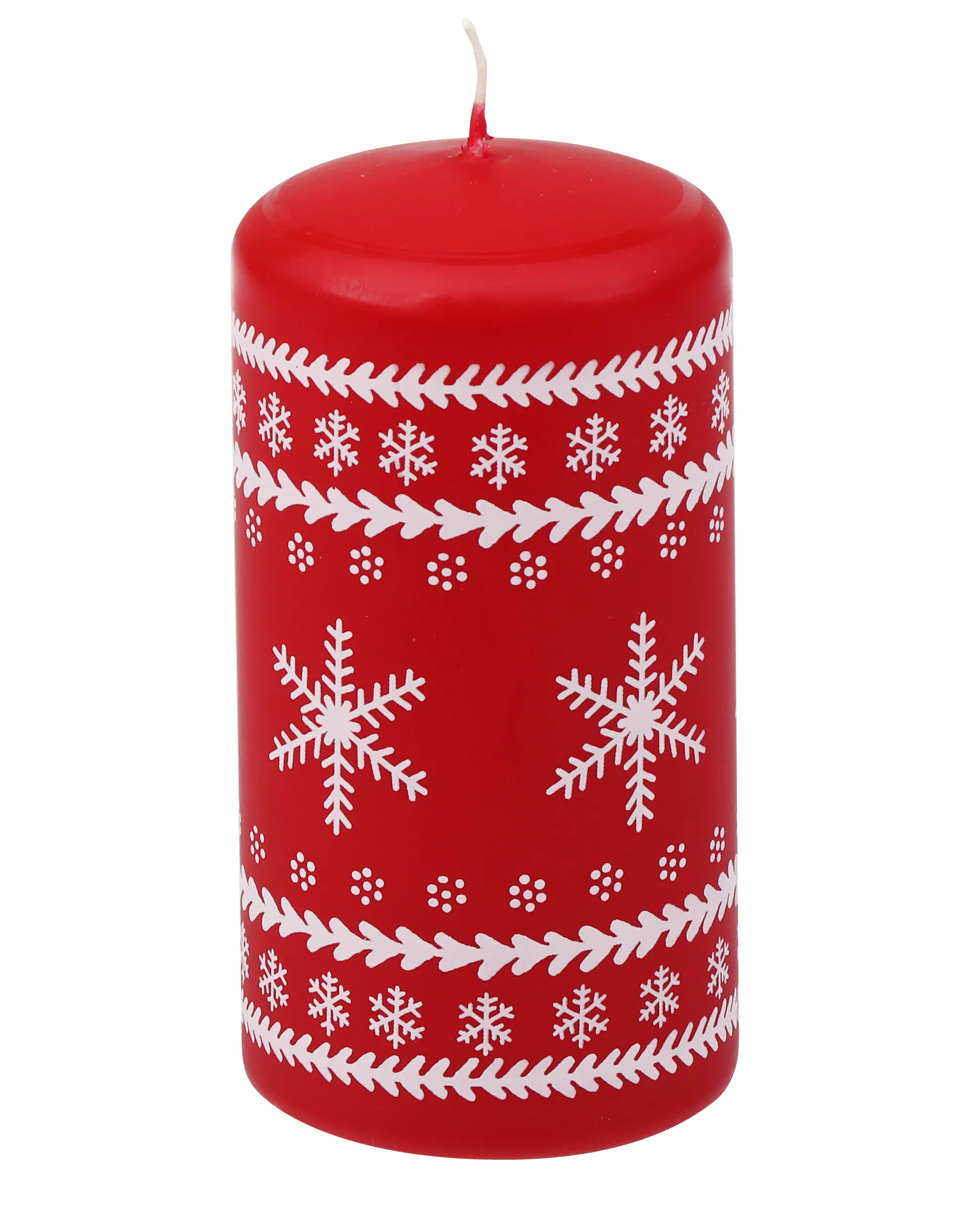 Steinhart Stumpenkerze Norwegen Ø 5,7 x 11 cm rubin 