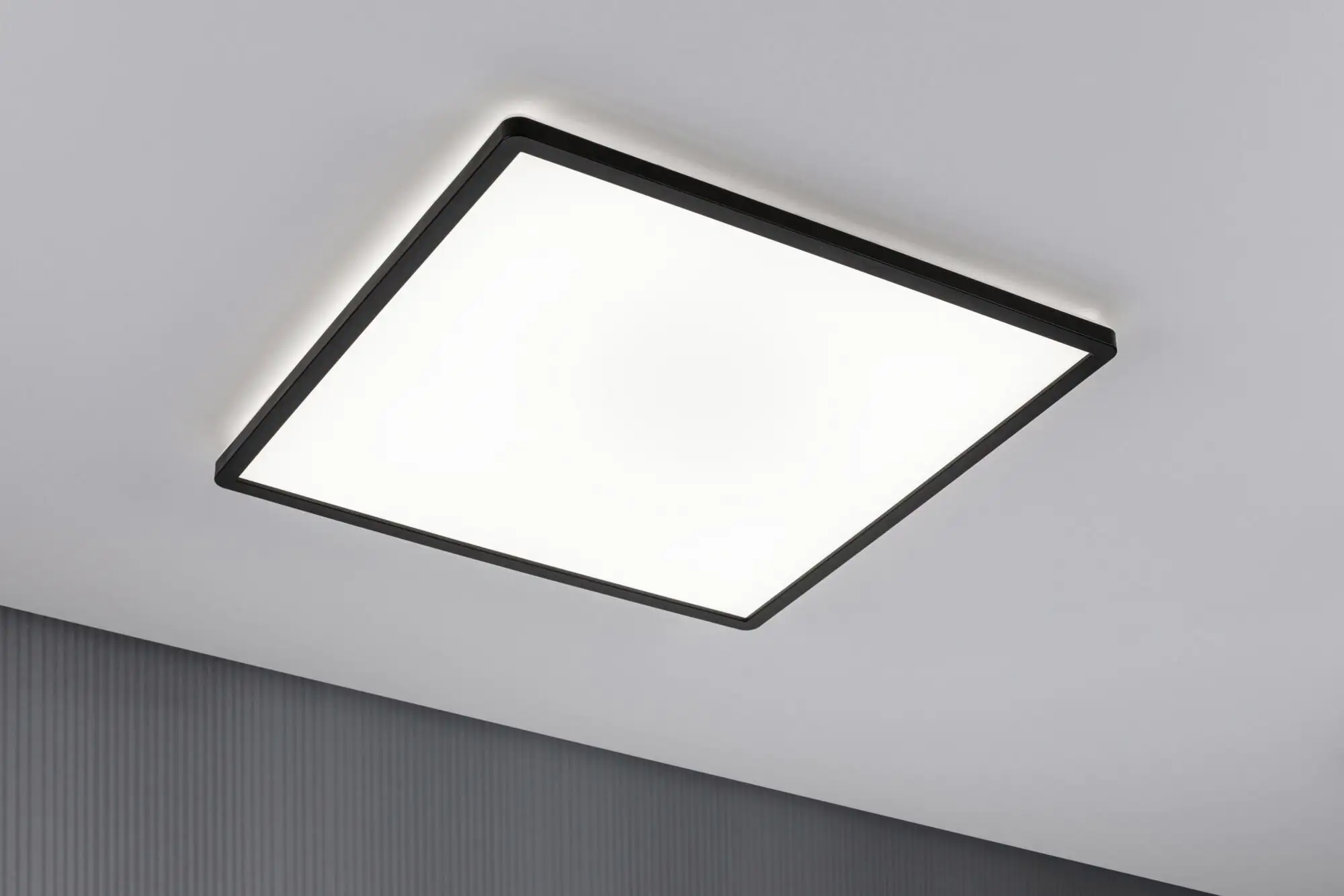 4000870710166_2825314 Paulmann LED Panel Atria Shine schwarz 42 x 42 cm neutralweiß dimmbar