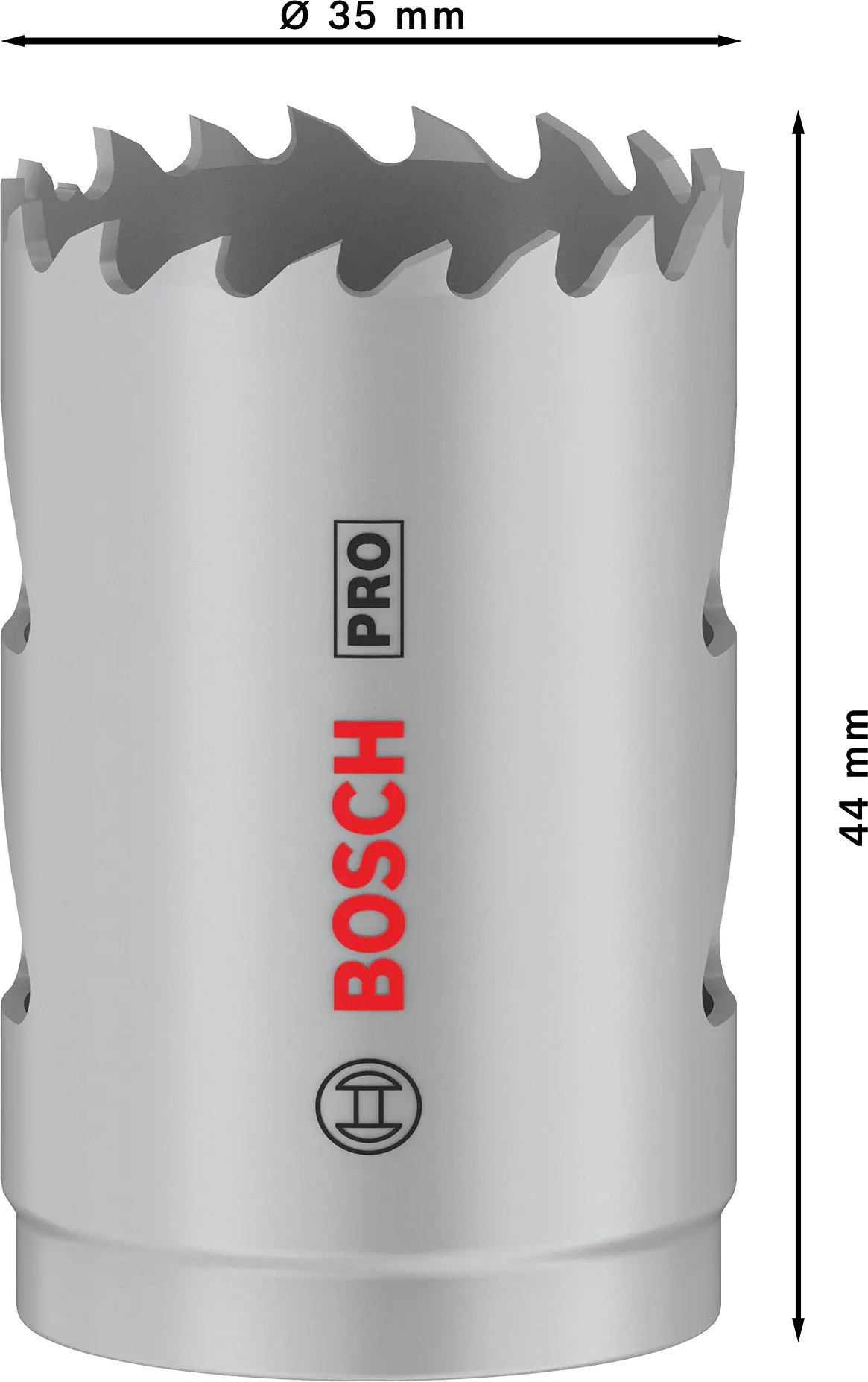 Bosch PRO Multi Material Lochsäge 35 mm mit Gewinde