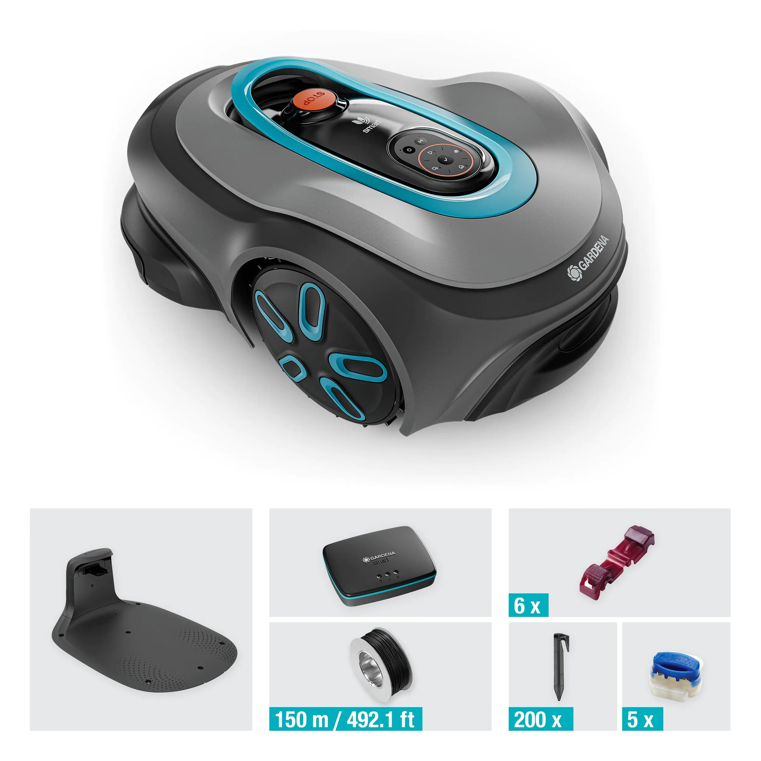 Gardena Mähroboter smart SILENO max 800 m² Gardena Mähroboter smart SILENO max 800 m²