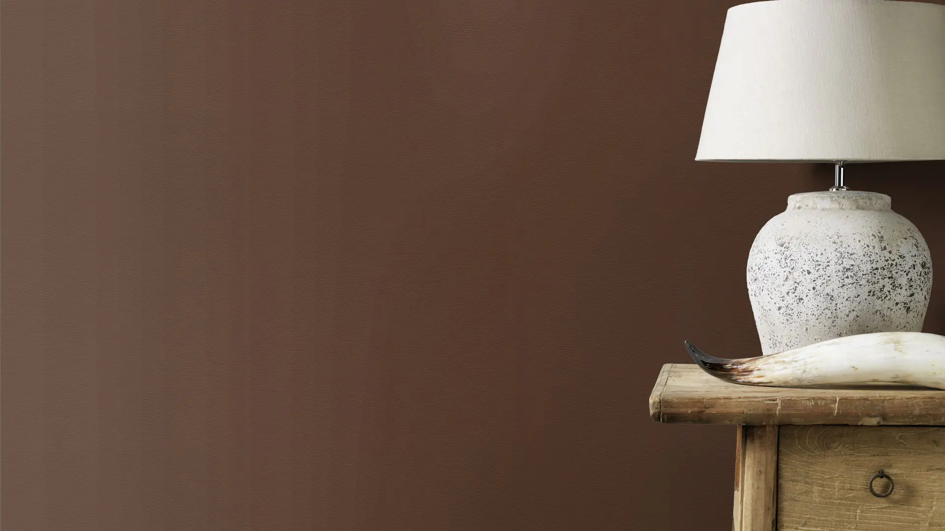 Rasch Vliestapete 752663 Braun-Dunkelbraun Uni 10,05 m x 0,53 m