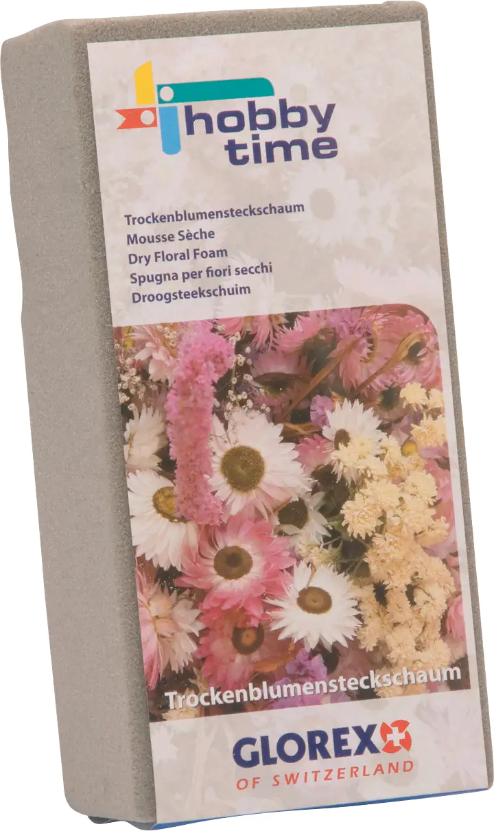 Glorex Steckschaum für Trockenblumen