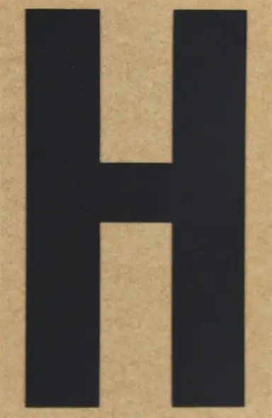 Conacord Klebebuchstabe 65 x 100 mm