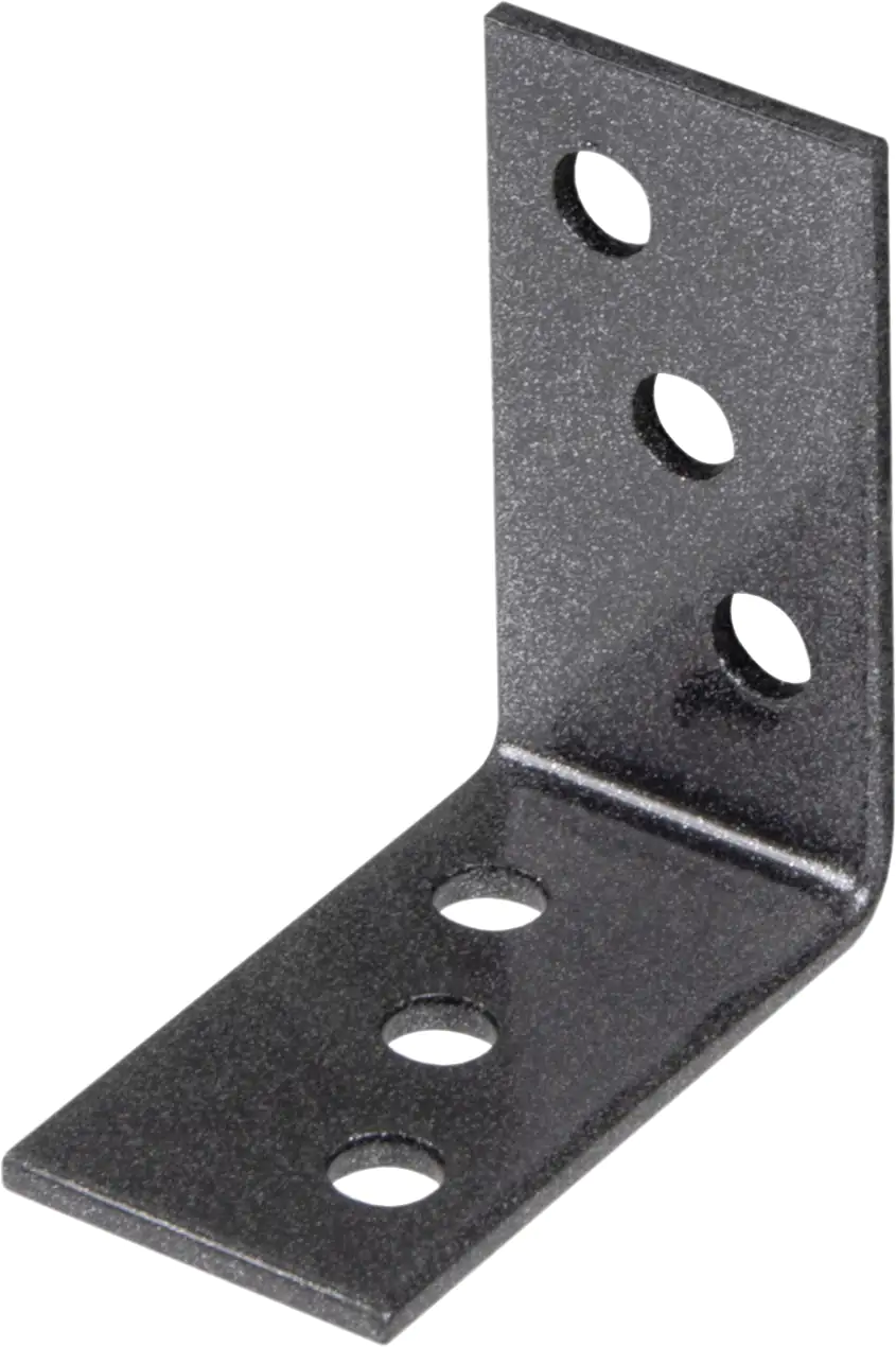 Alberts Duravis Winkelverbinder schwarz diamant, 40 x 40 x 20 mm