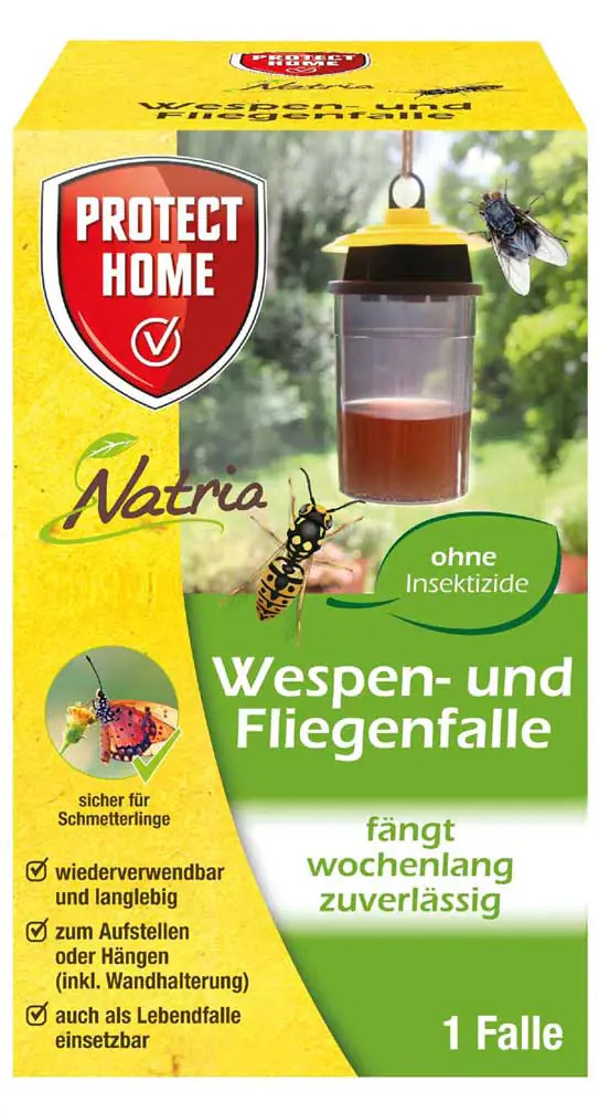 Protect Home Natria Wespen- und Fliegenfalle 1 Stück Protect Home Natria Wespen- und Fliegenfalle 1 Stück