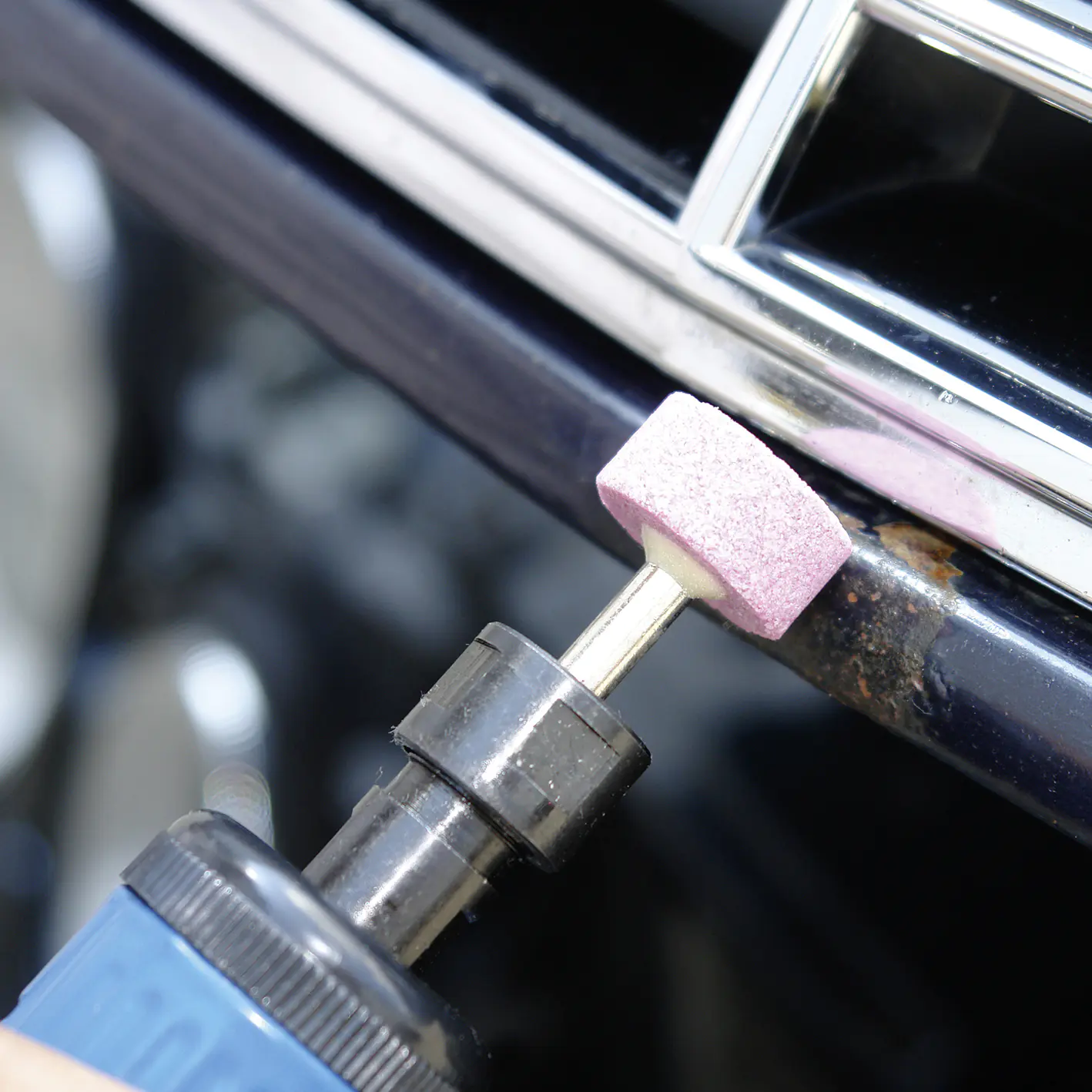 Güde Druckluft Einhandabschleifer-Set 15-teilig