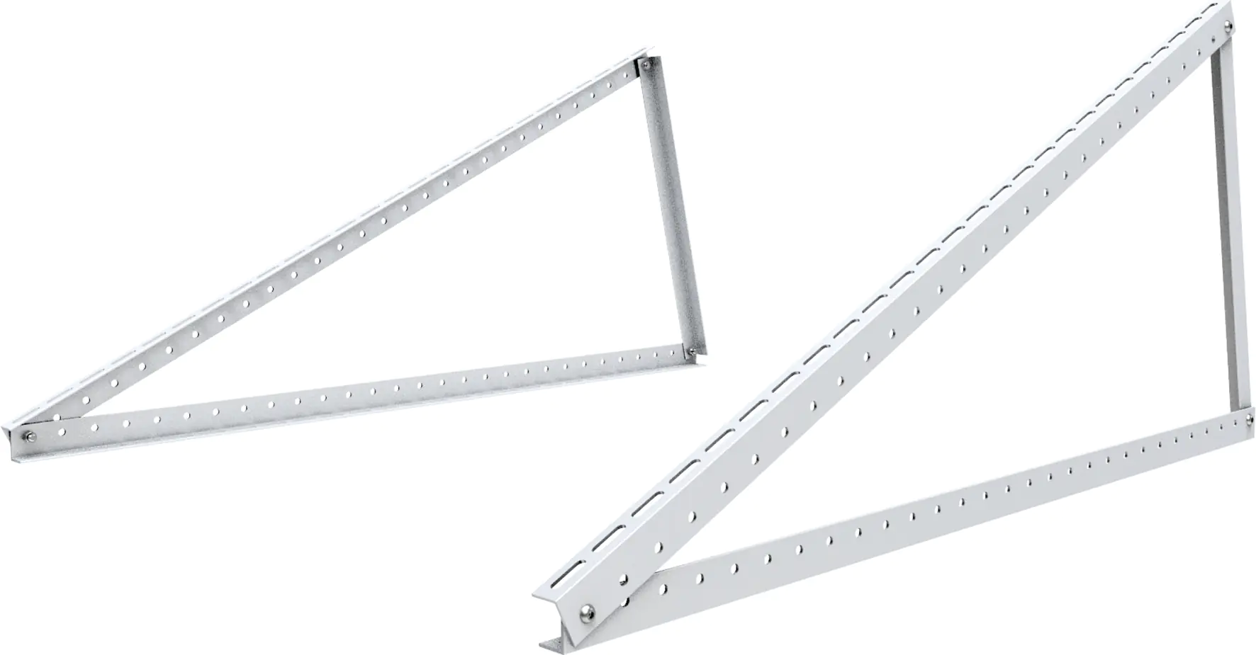 Schwaiger Alu Ständerwerk 2-teilig Bodenmontage für Solarpanele