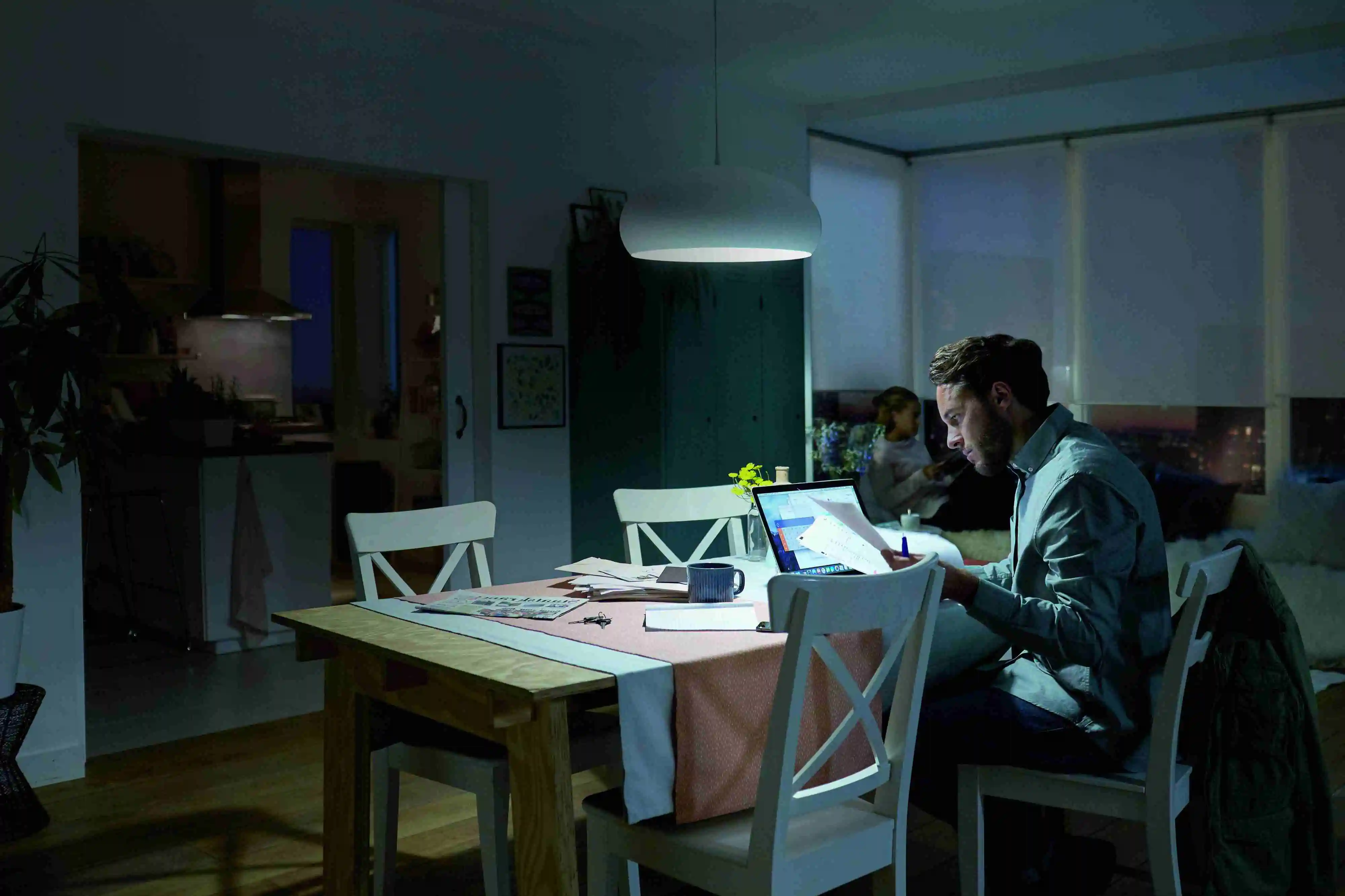 Philips LED-Leuchtmittel Filament Stabform T25L E14 4,5W warmweiß